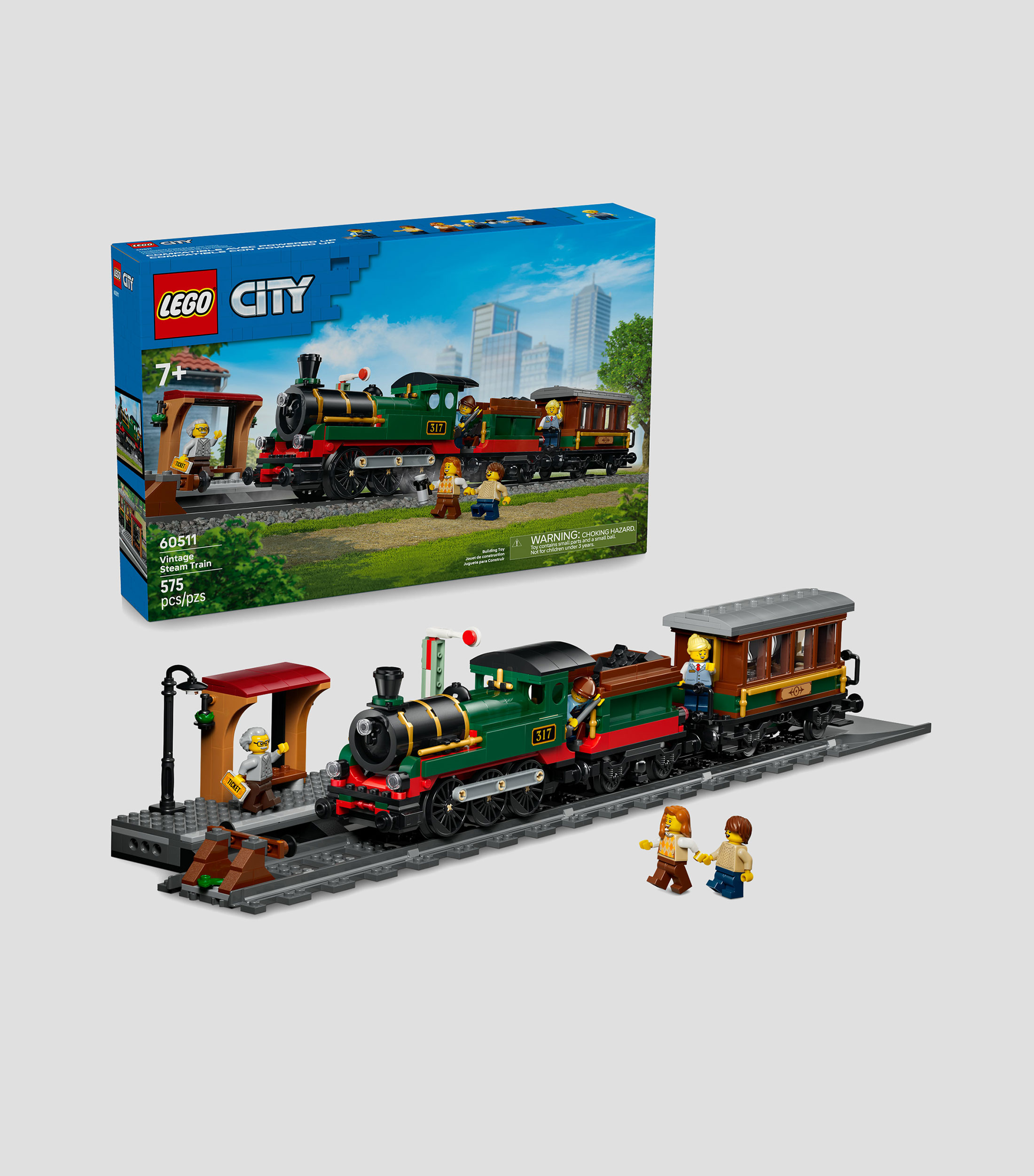 Lego City Tren de Vapor Clásico 60511