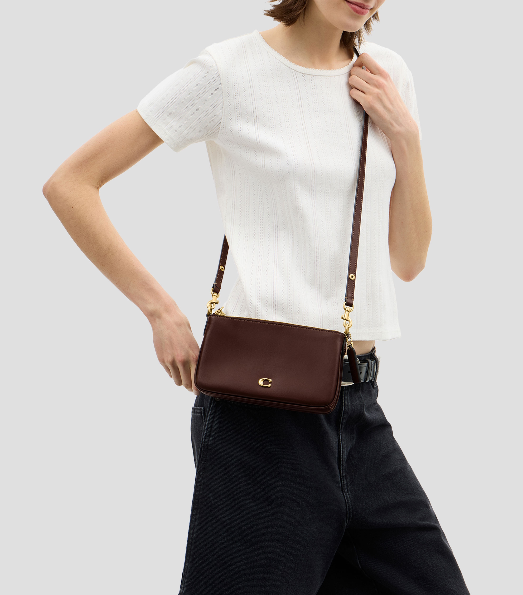 Bolsa Crossbody en piel Mujer