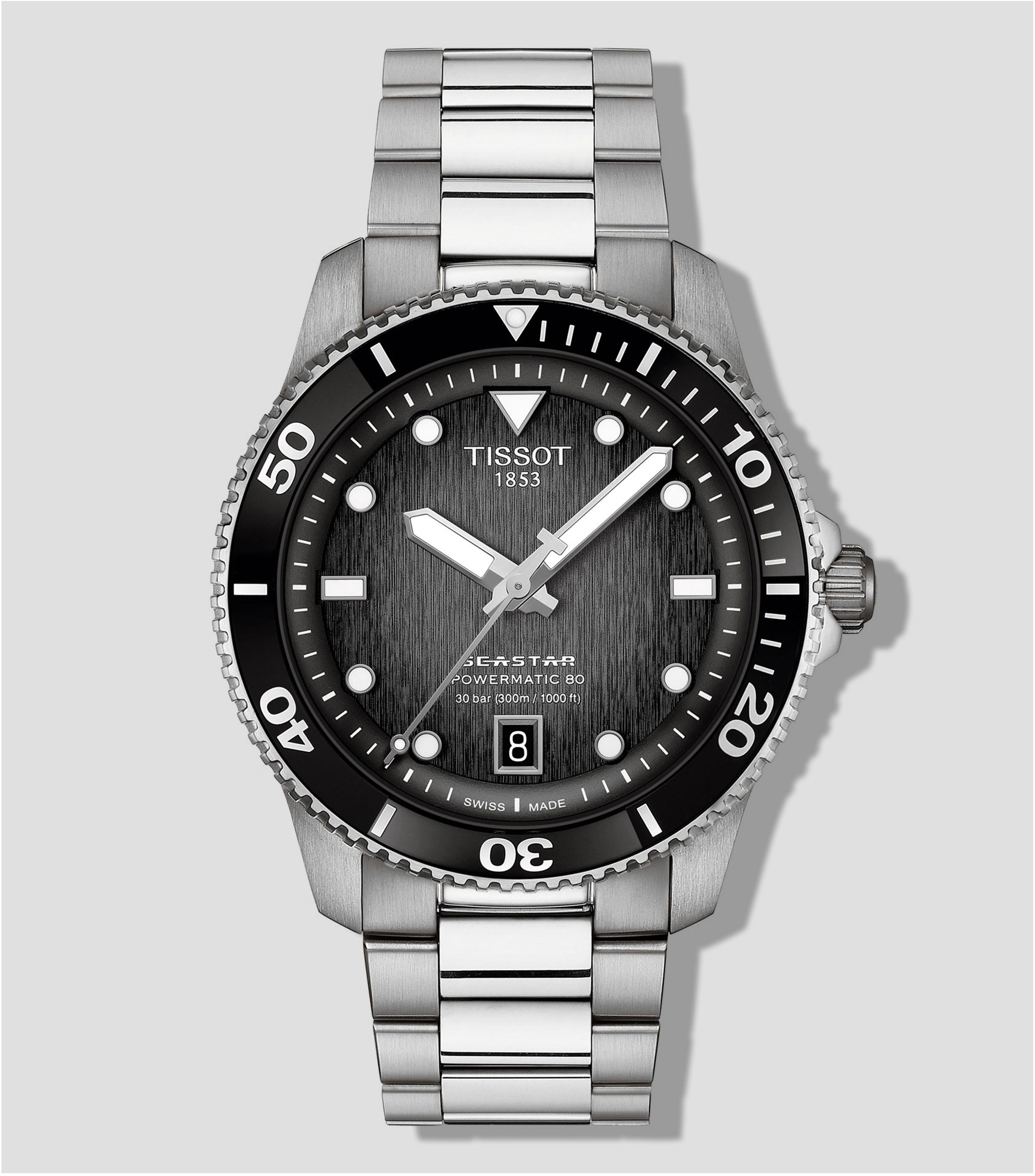 Reloj para Hombre Seastar 1000 Deportivo, Negro