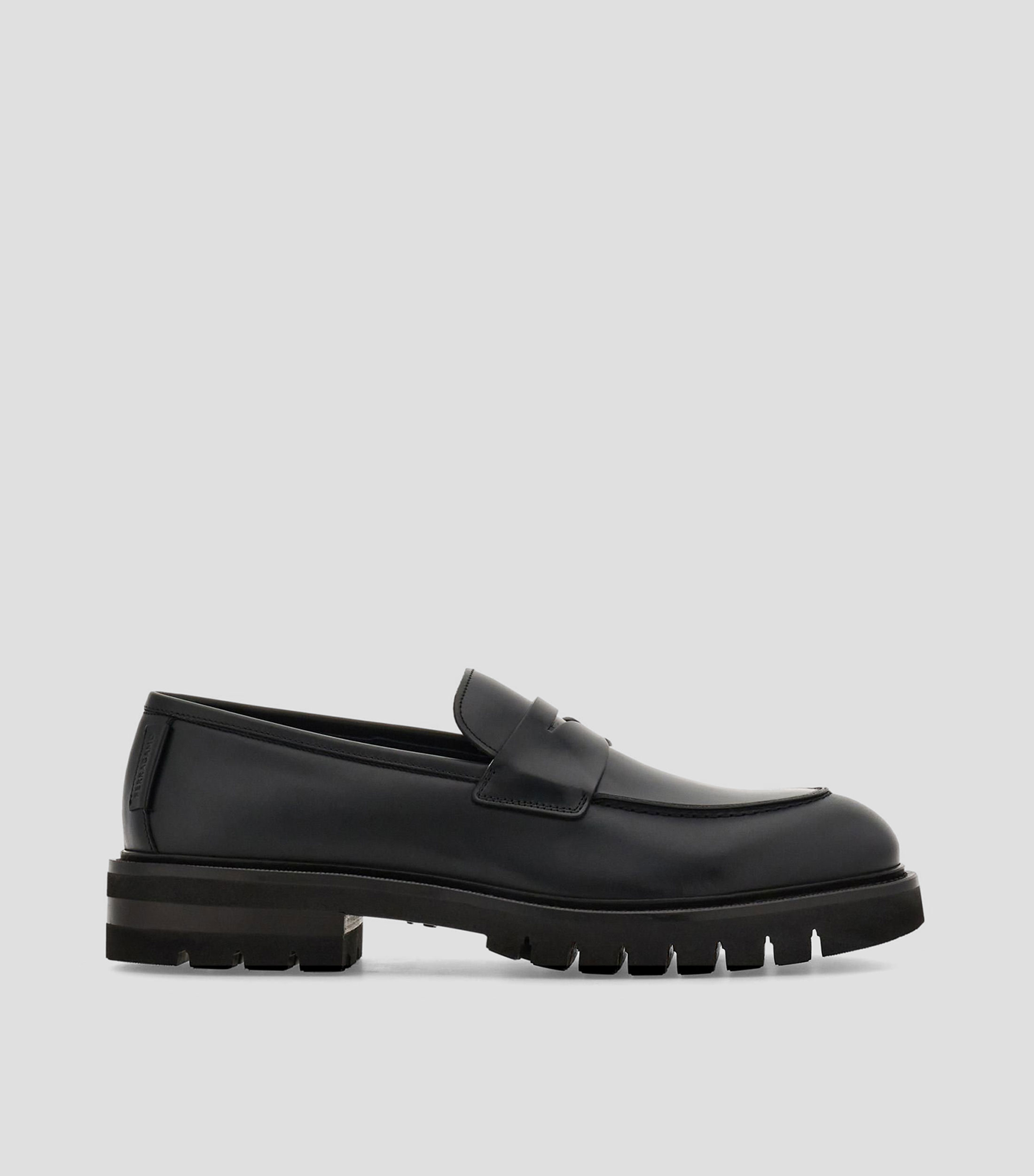 Mocasines en piel de becerro Hombre
