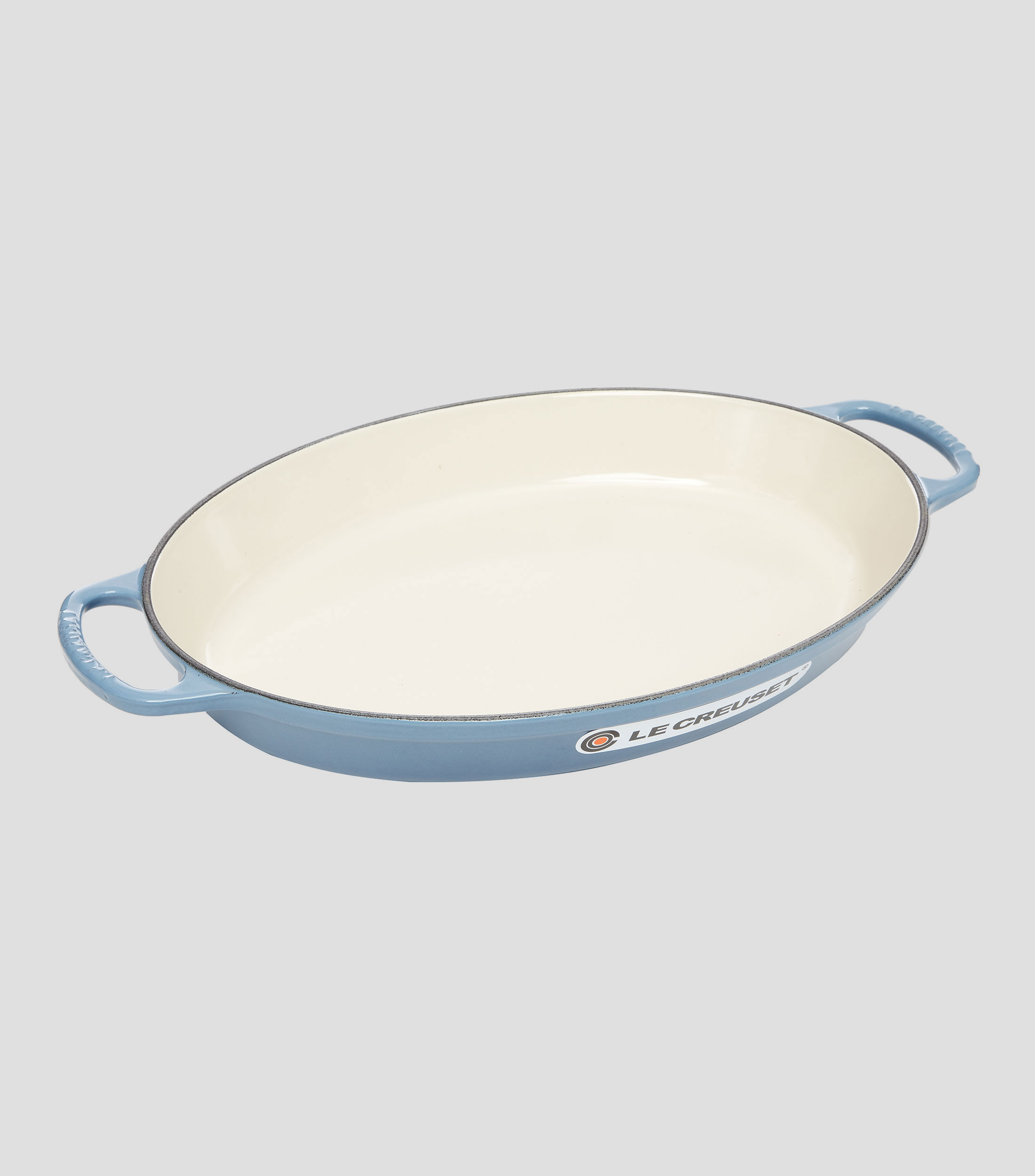 Fuente Ovalada 36 cm Chambray de Hierro Colado