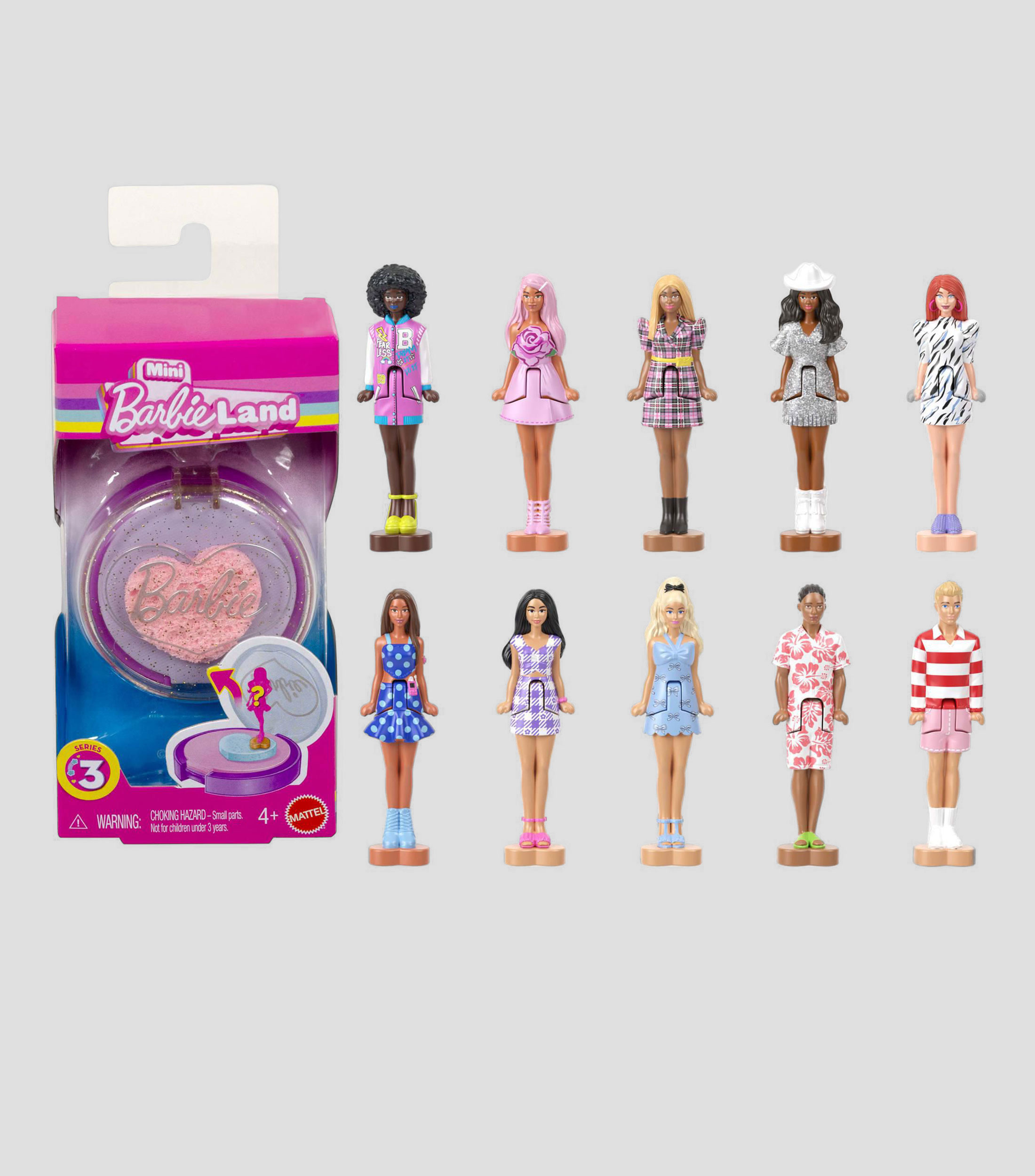 Barbie Mini Muneca Sorpresa Fashionistas