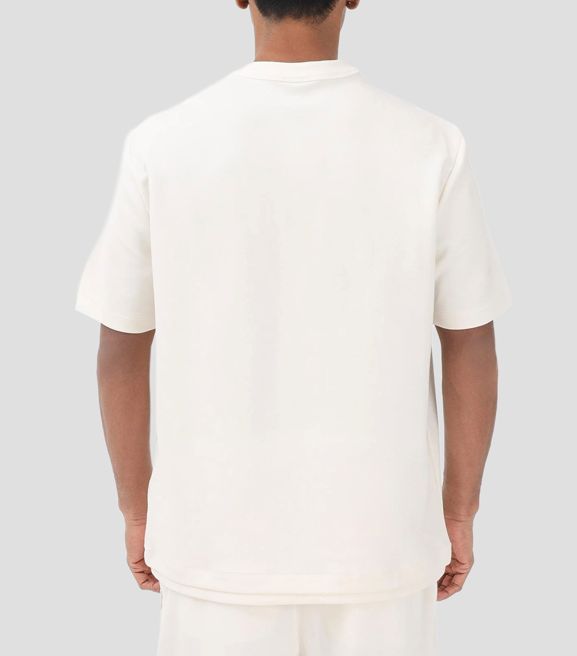 Playera cuello redondo manga corta lisa Hombre