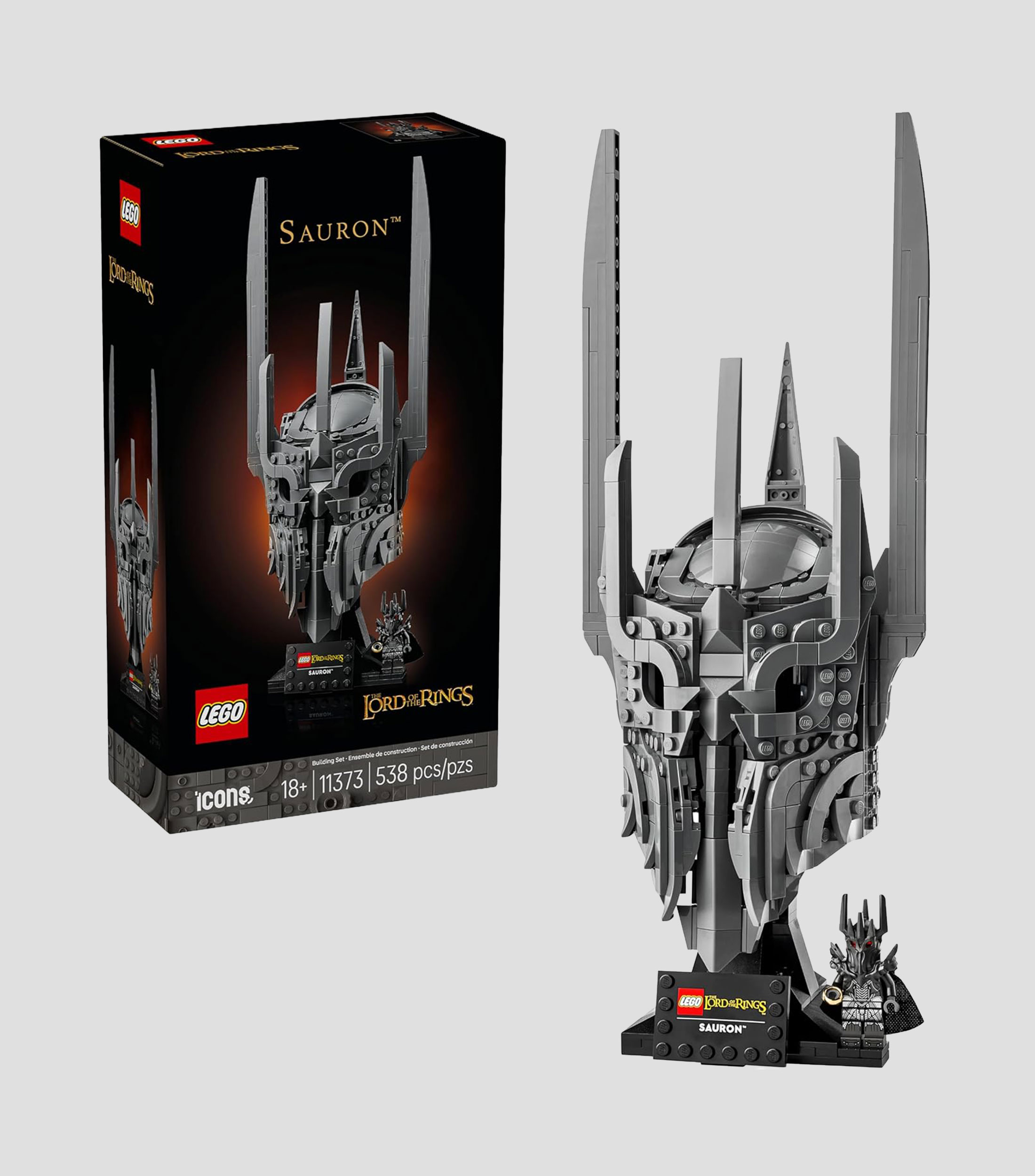 Lego Icons El Señor de los Anillos: Casco de Sauron