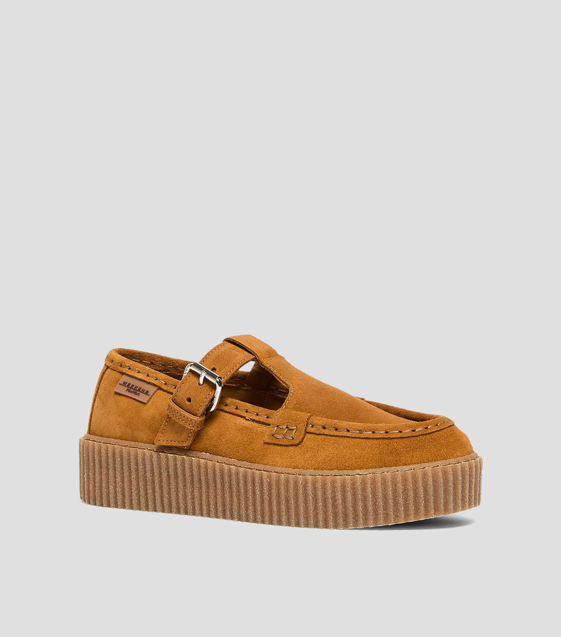 Mocasines en piel Mary Jane Mujer