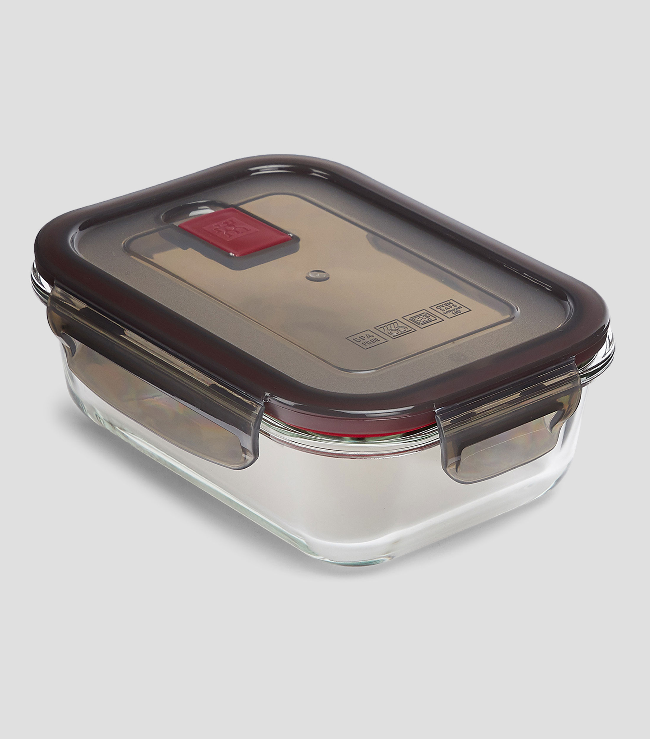 Contenedor Rectangular de Vidrio 600 ml