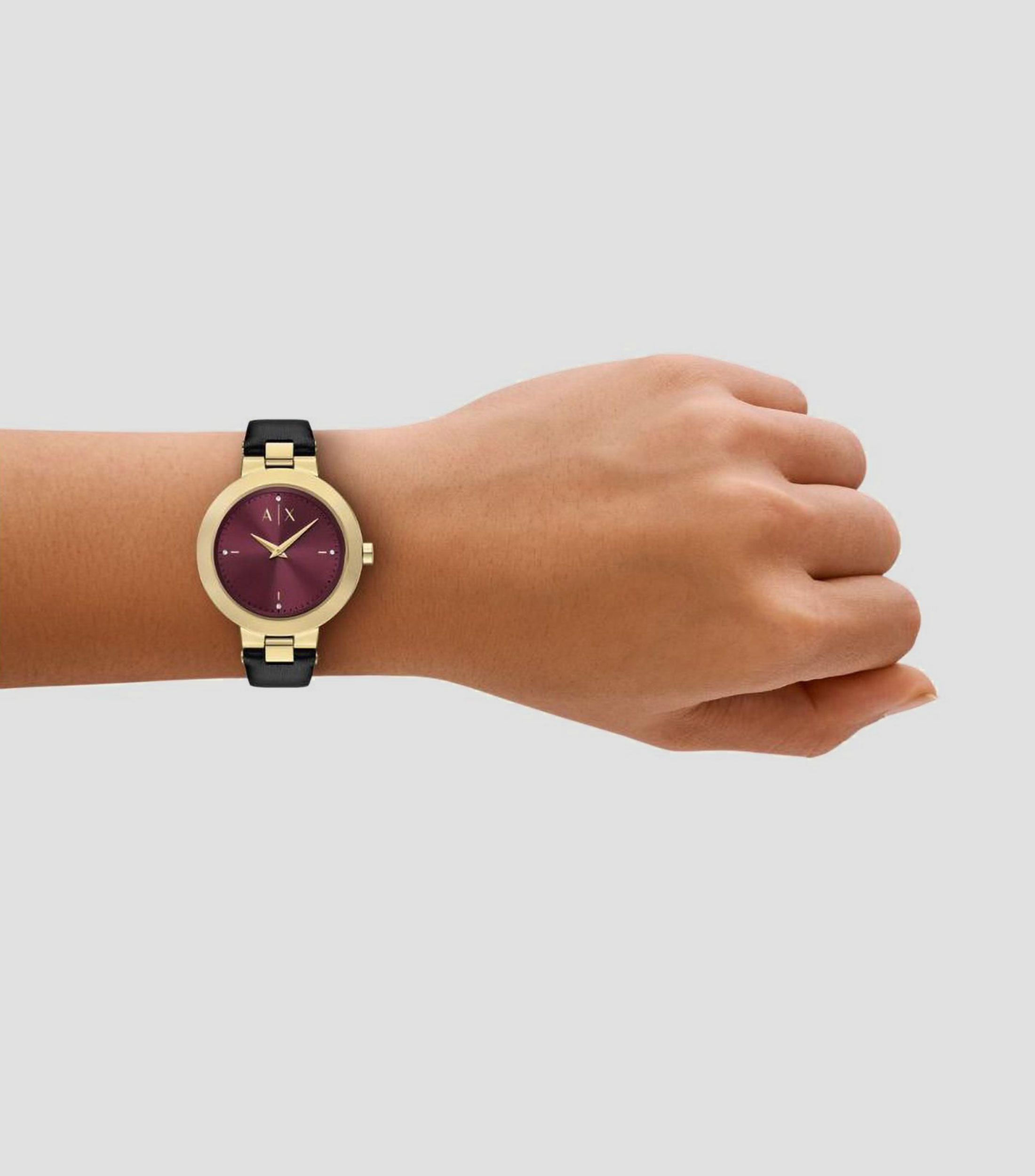 Reloj para Mujer Smart casual dorado, rojo