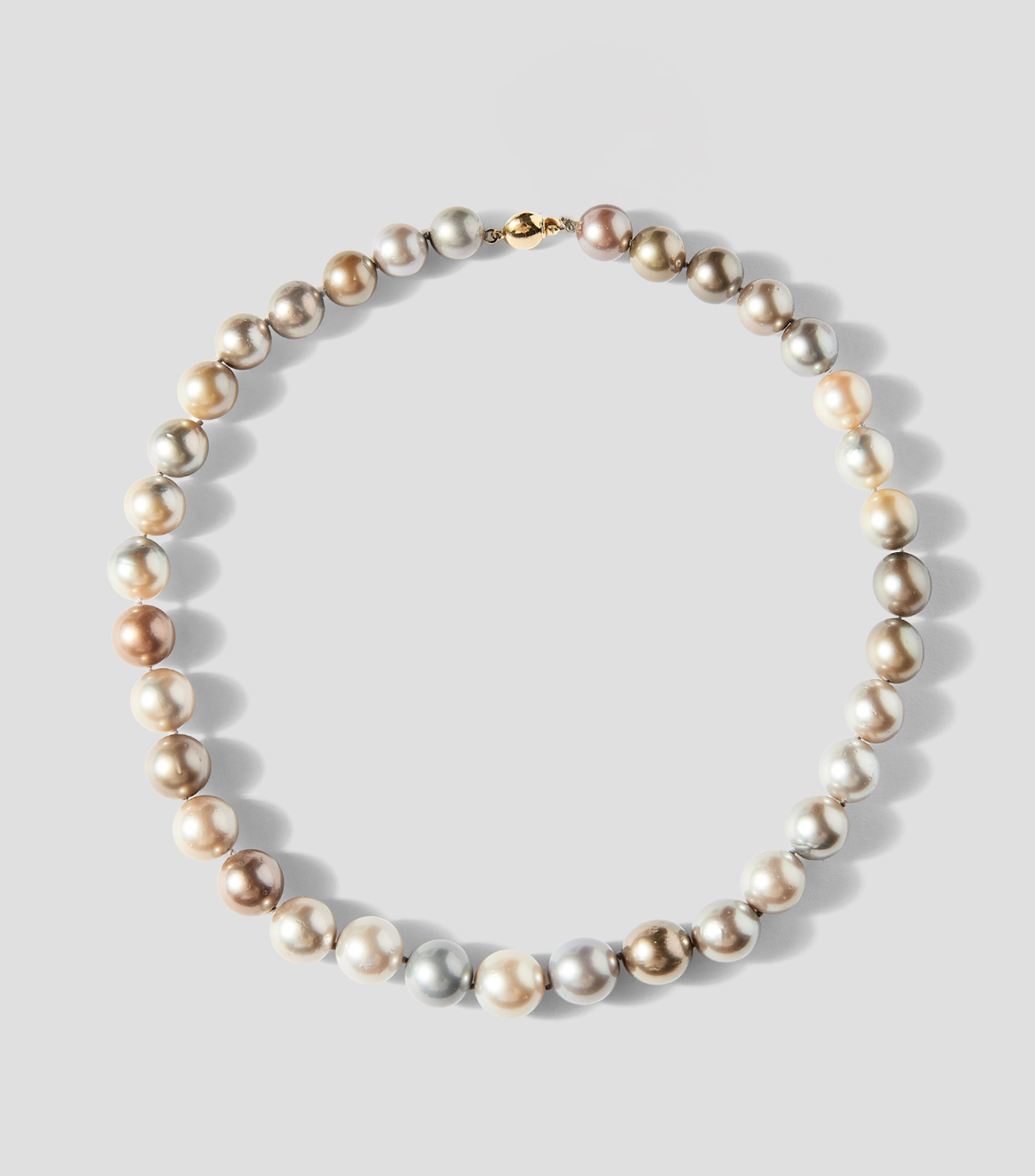 Collar de perlas de Tahití Mujer