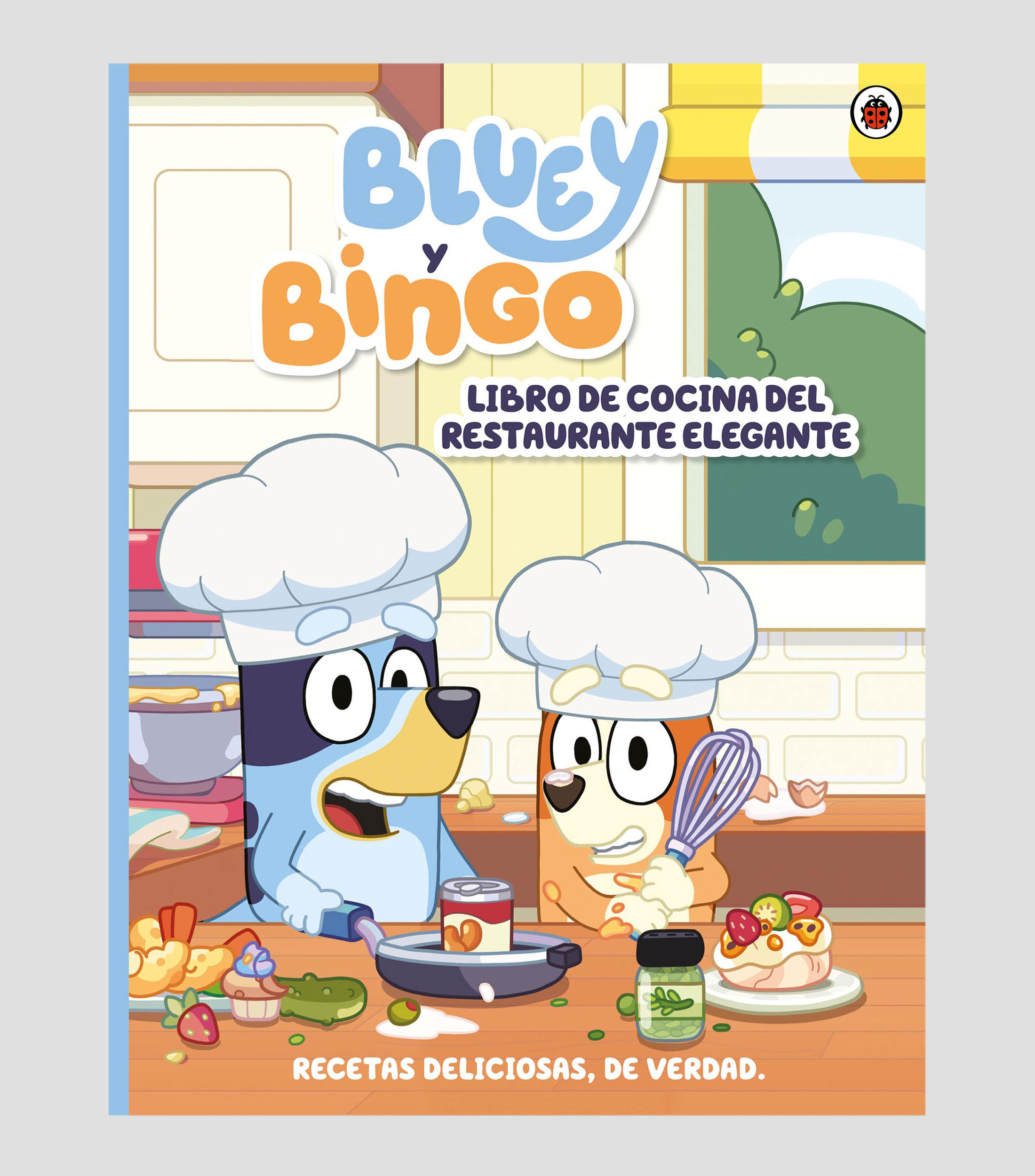 NovelaLibro De Cocina Del Restaurante Elegante Bluey y Bingo