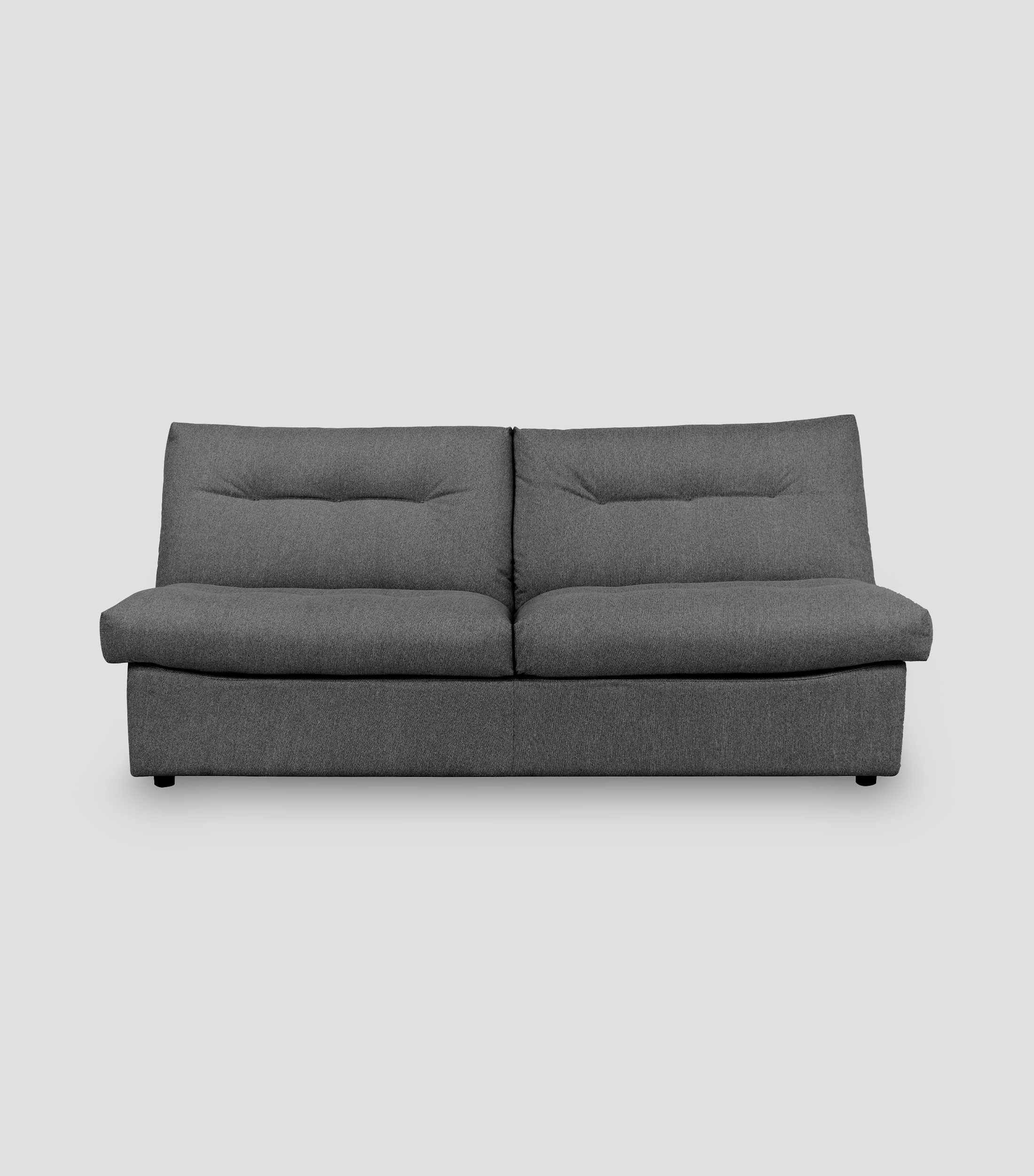 Sofá cama en tela Unik negro
