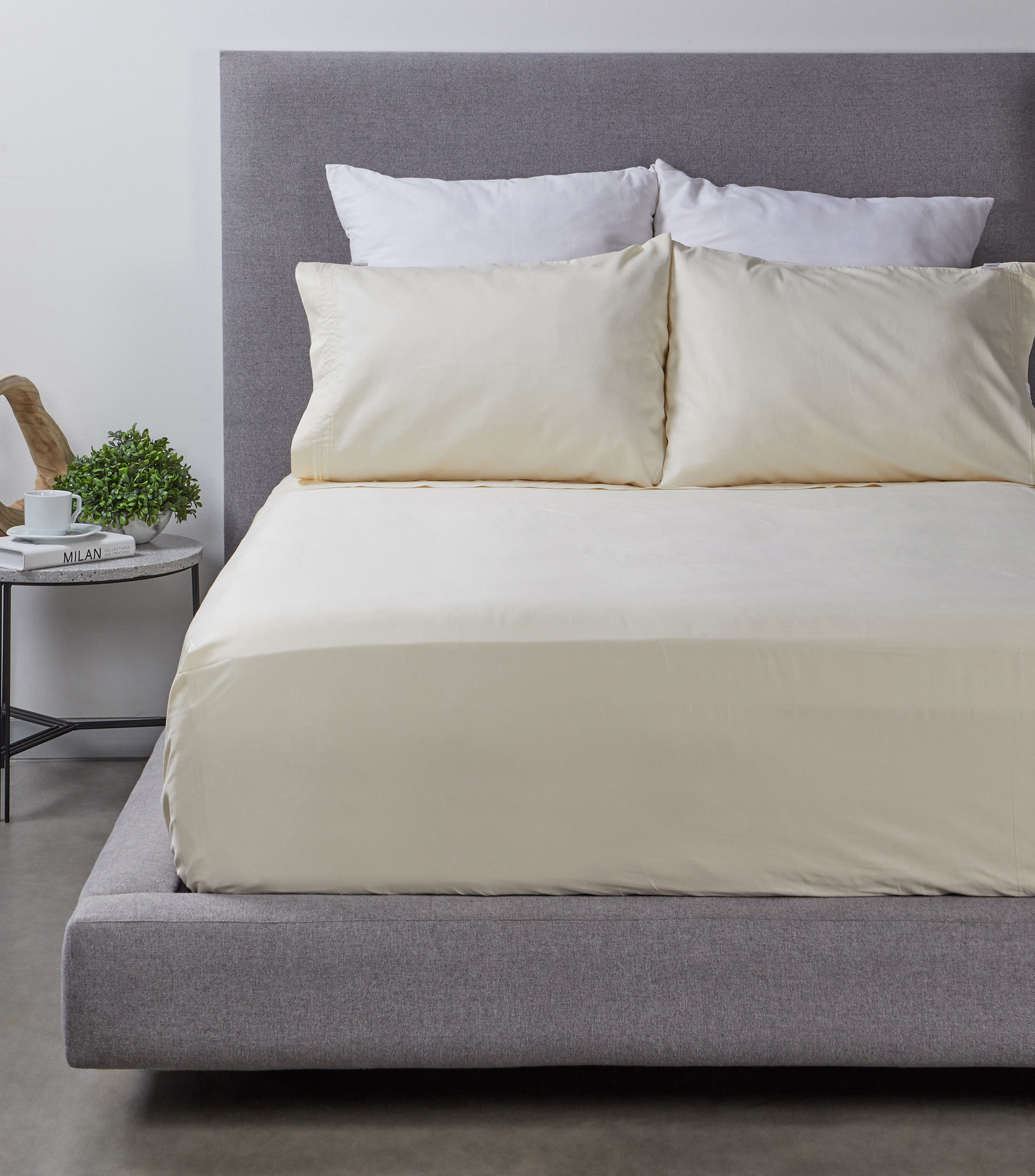 Juego de Sábanas Tarento Beige Queen Size