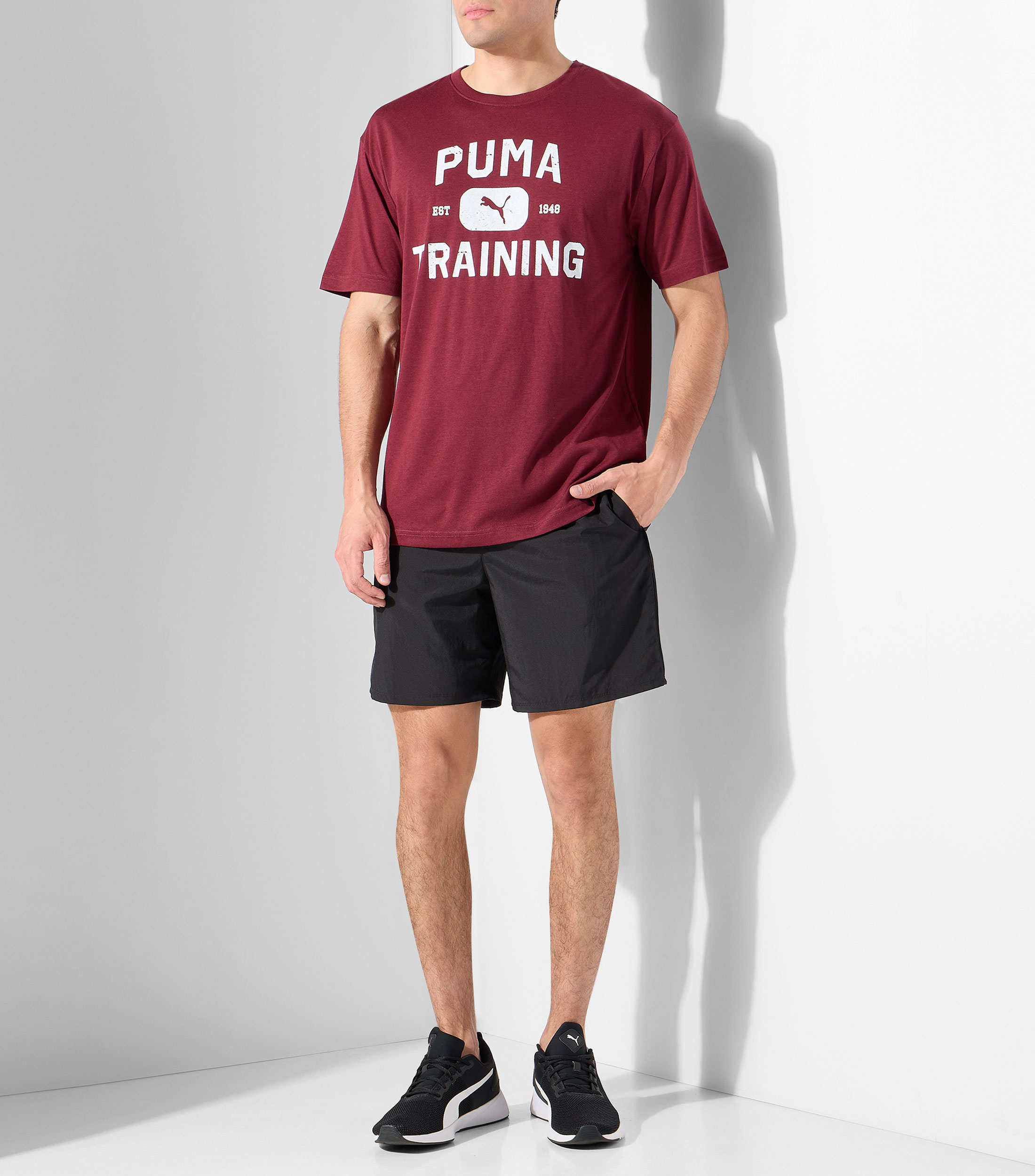 Playera para entrenamiento lisa Graph Hombre