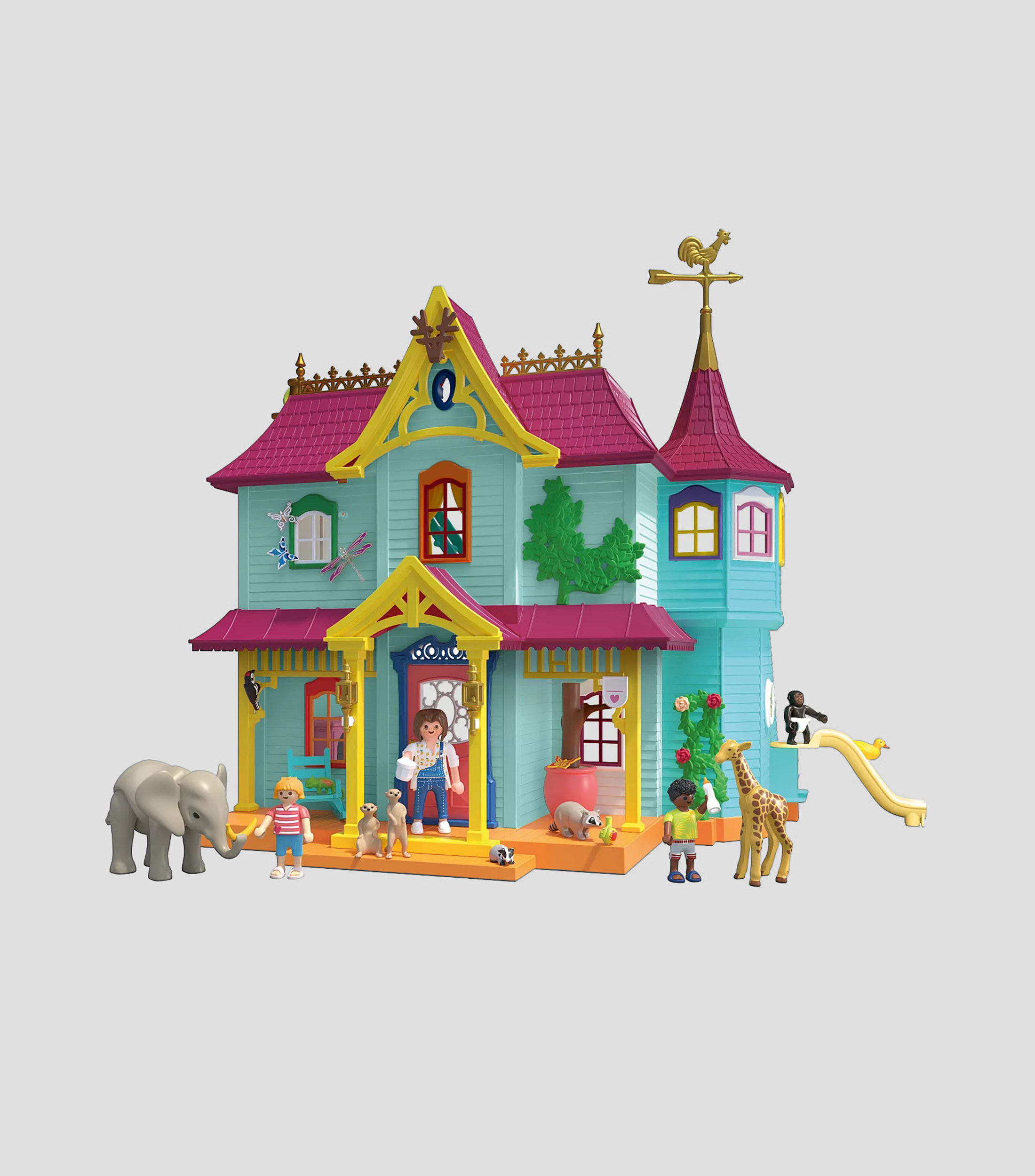 Playset Mansión de animales