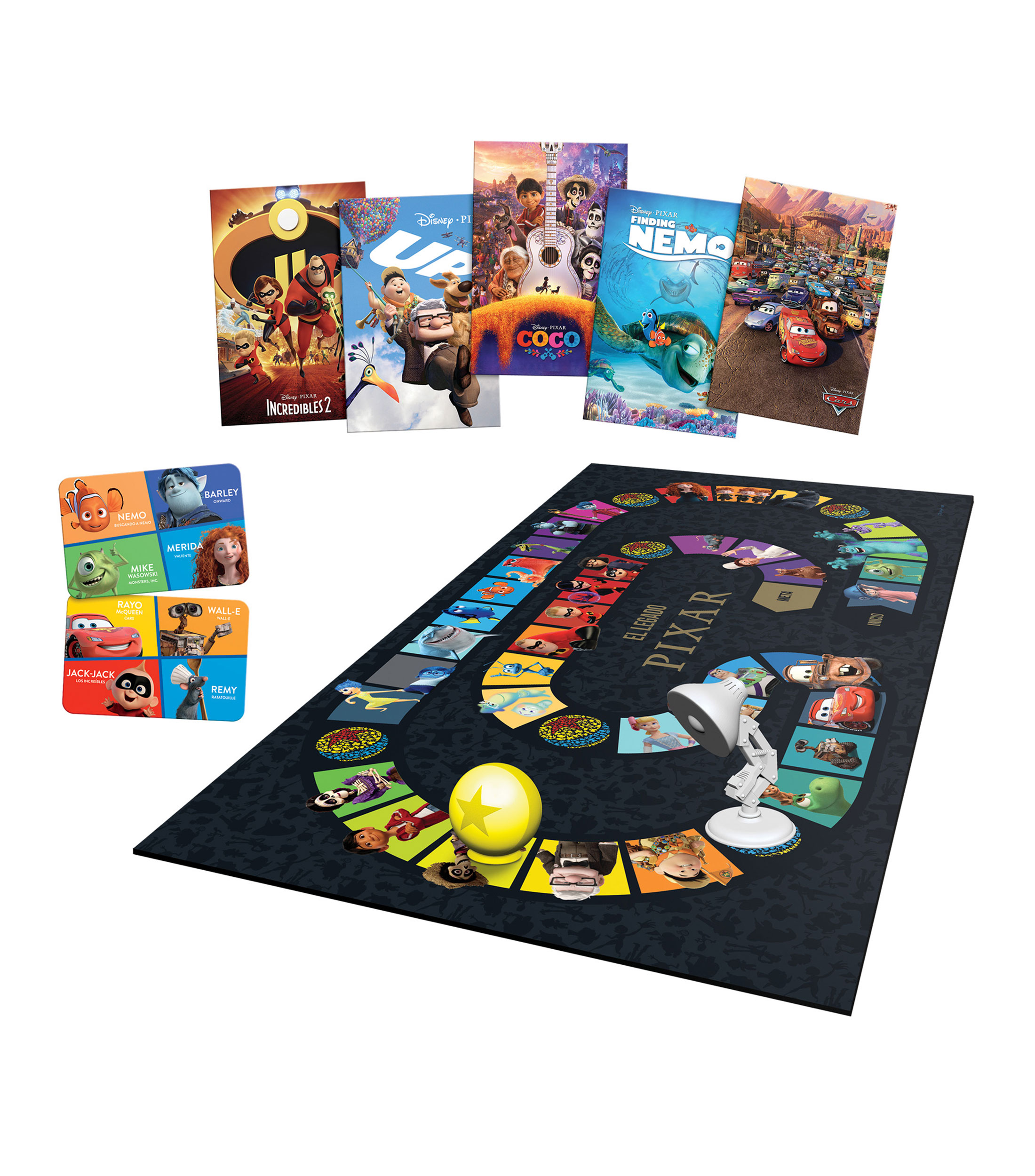 Juego De Mesa En Familia El Legado Pixar