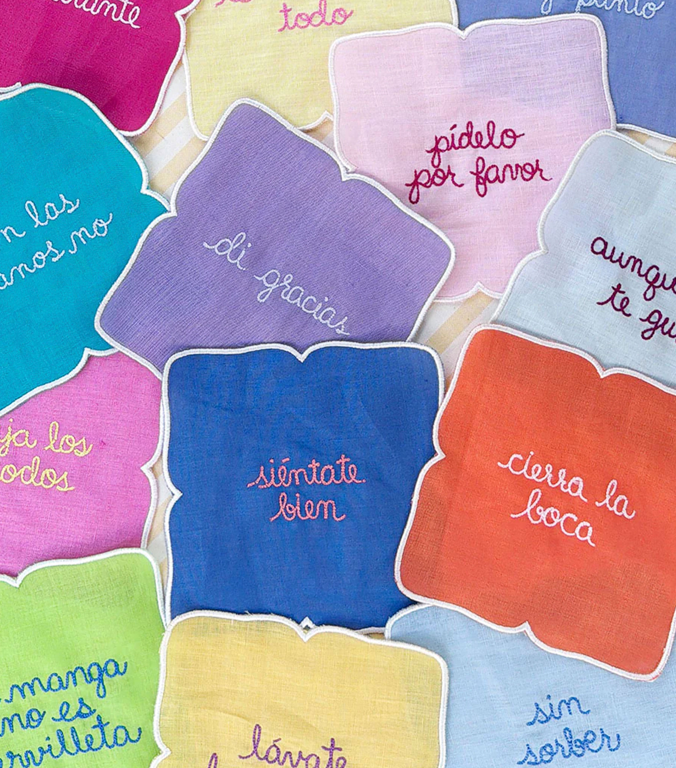 Set 4 Cocteleras con frases de modales