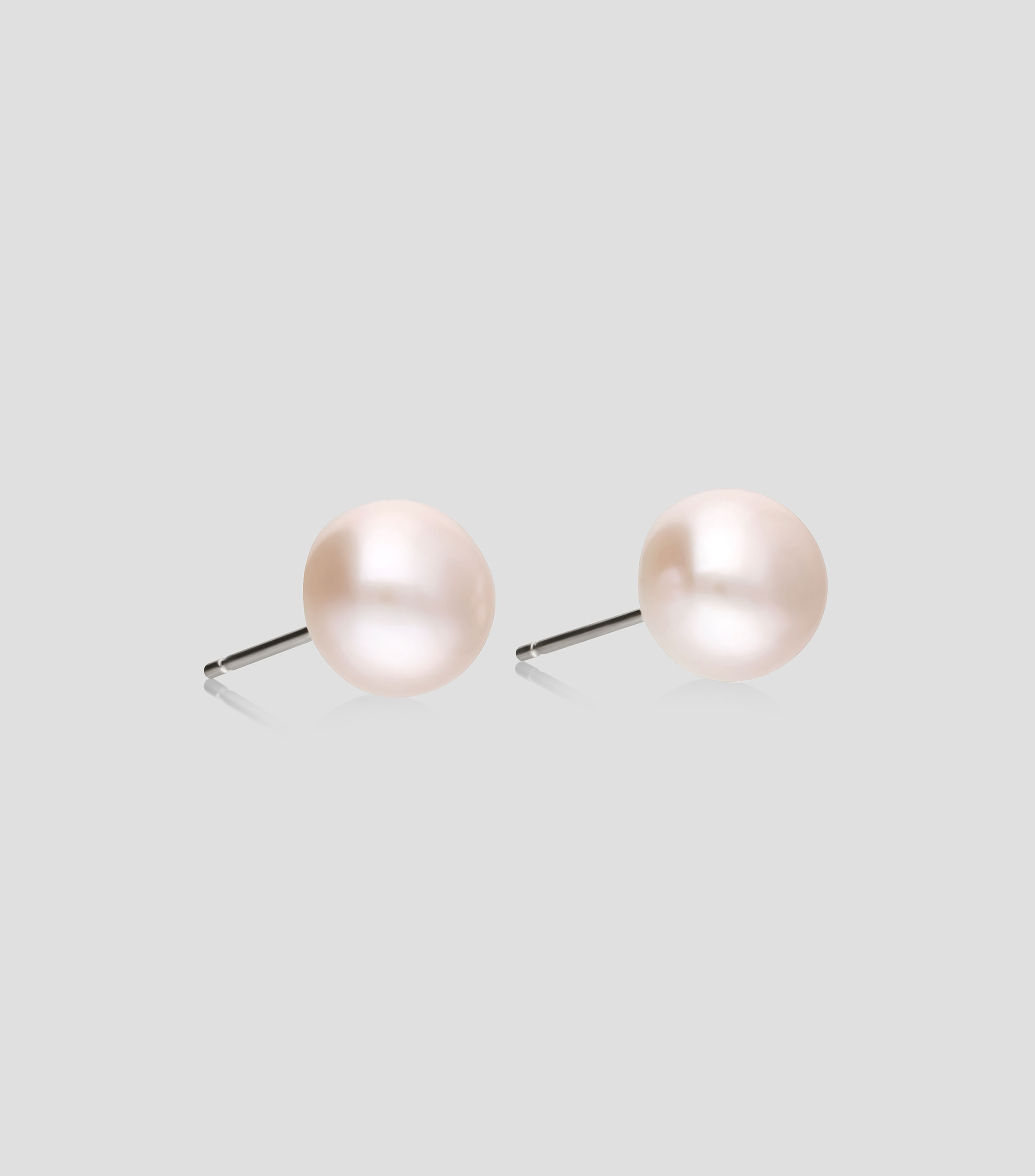 Broqueles en Plata .925 con Perla Mujer