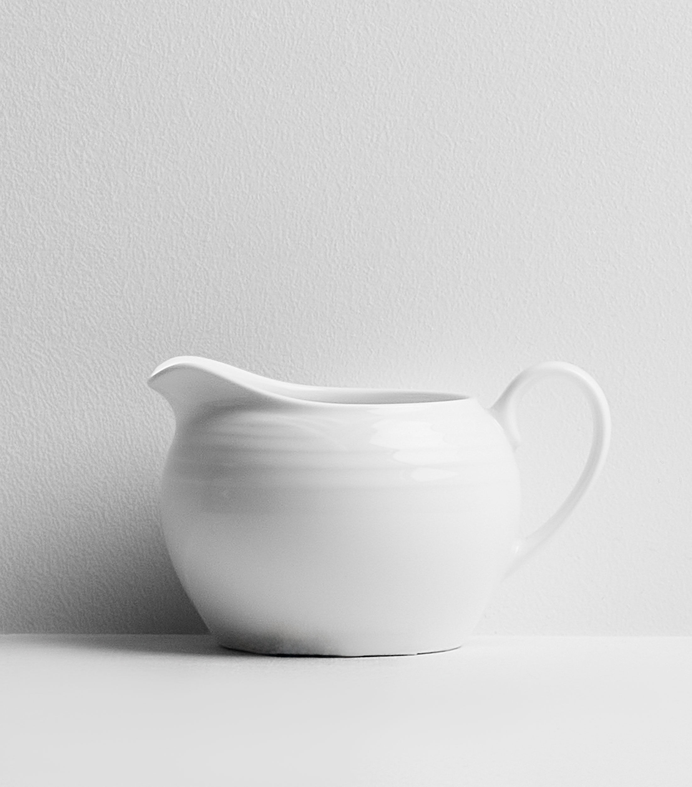 Cremera Arctic White en porcelana