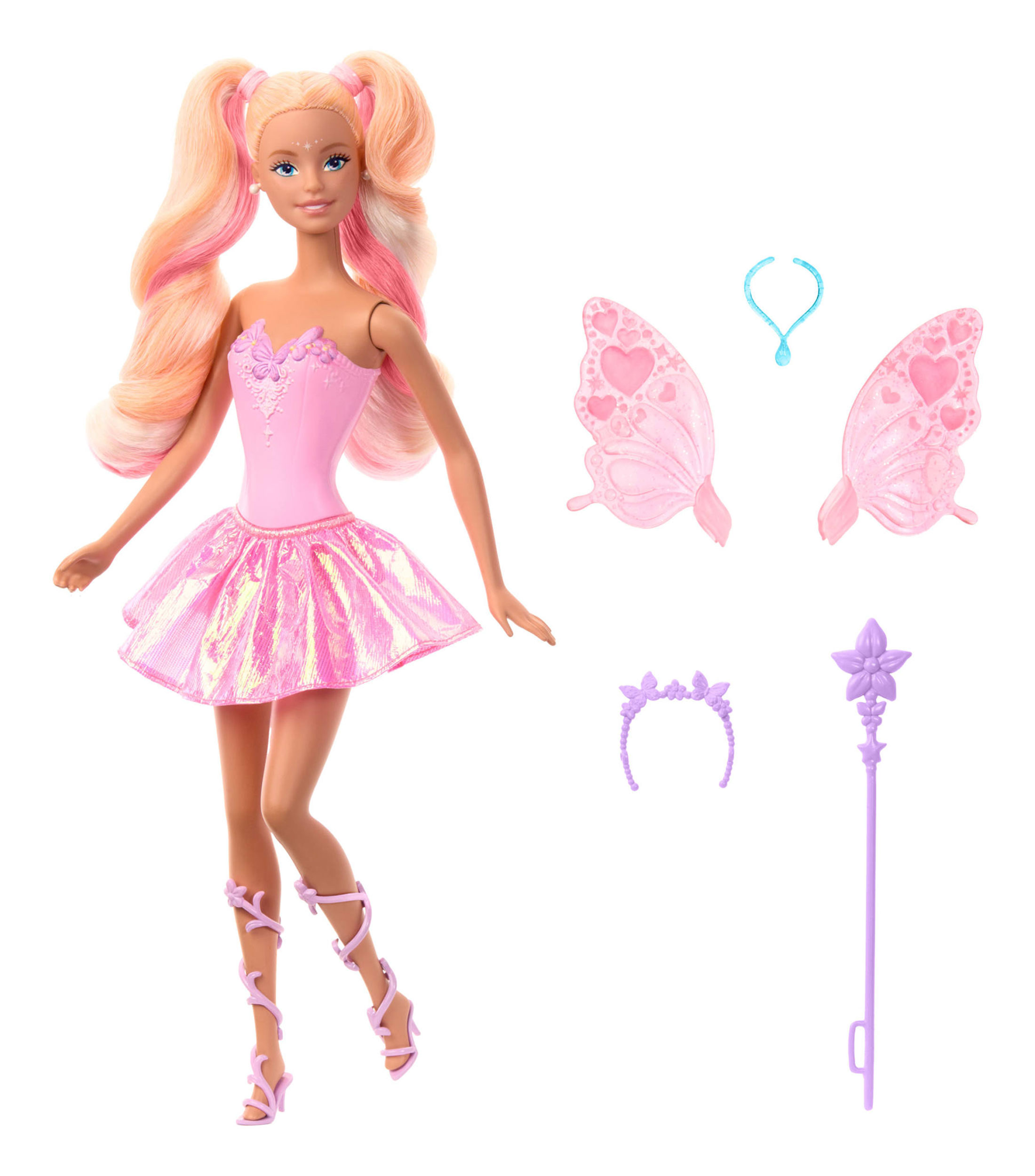 Muneca Barbie Hada de Colores Magicos