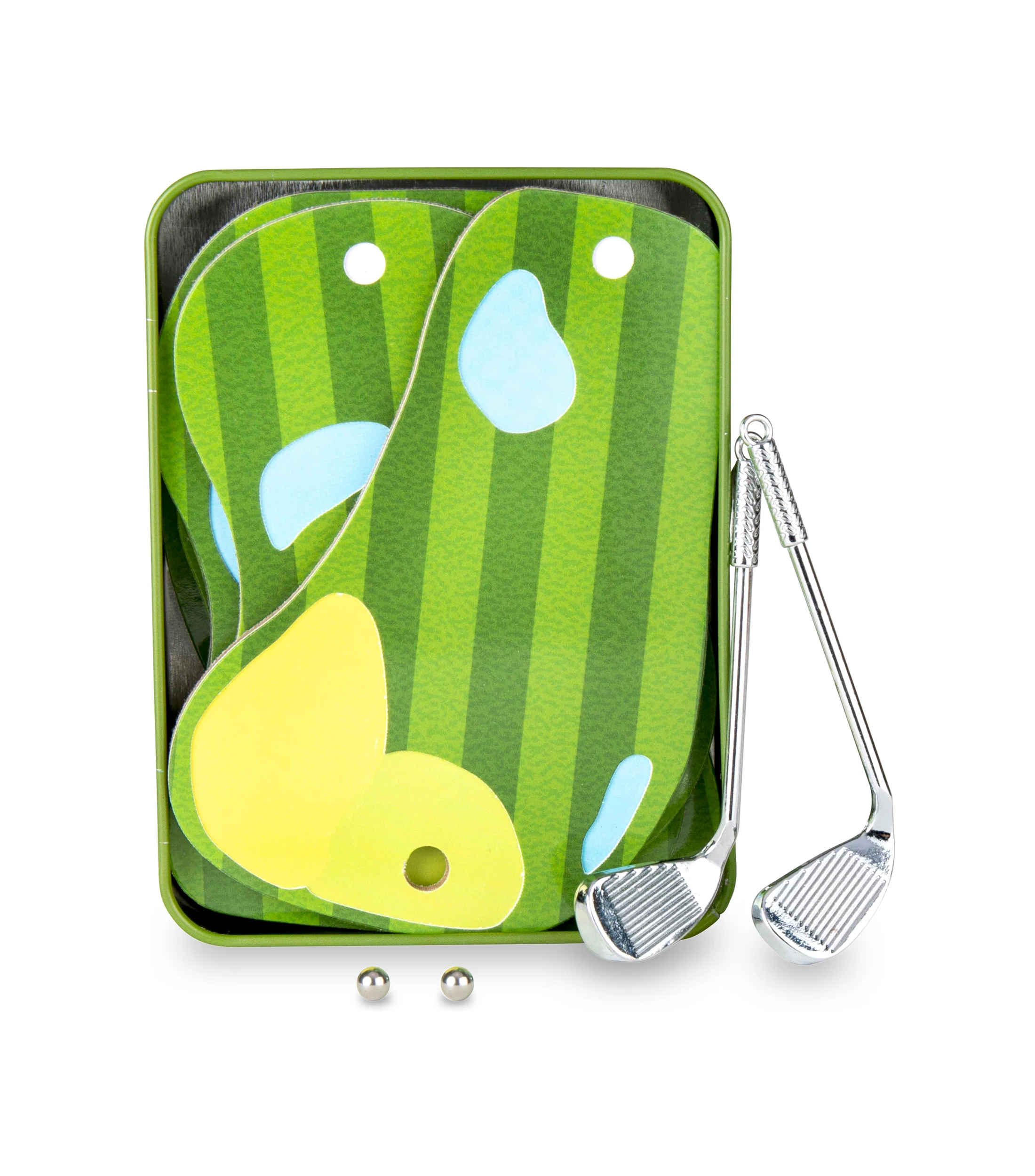 Kikkerland Desktop-Golf-Set - Mini-Golf Für Zuhause & Büro