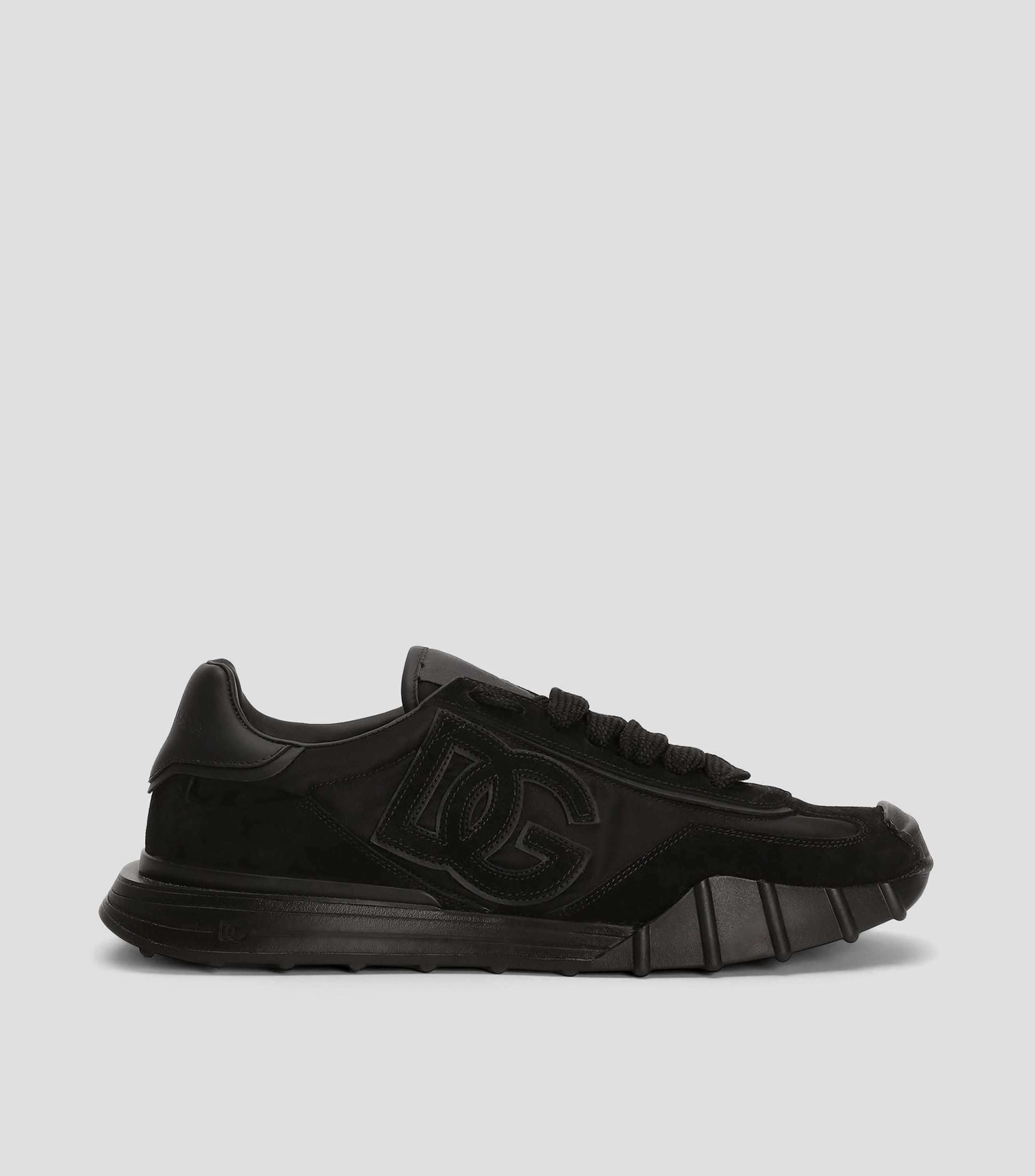 Tenis casuales Athletic en piel Negro Hombre