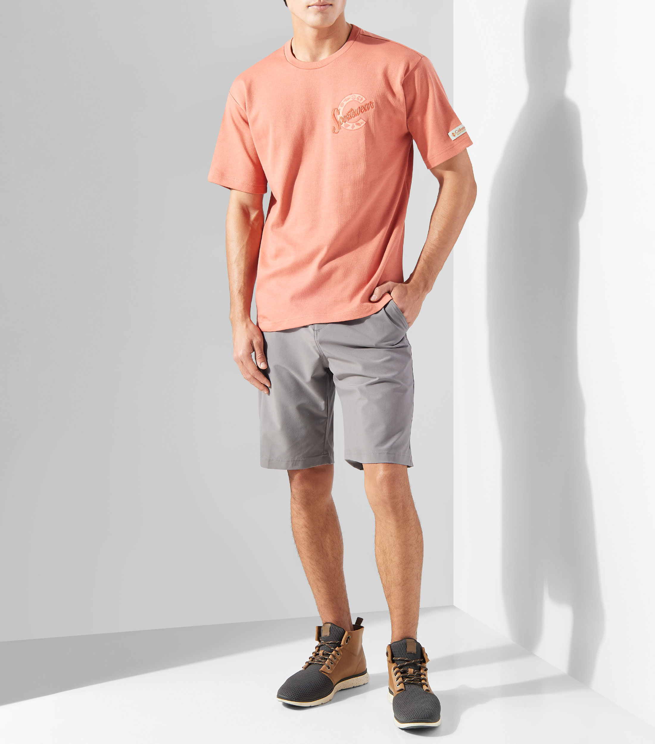 Playera Deportiva manga corta Hombre