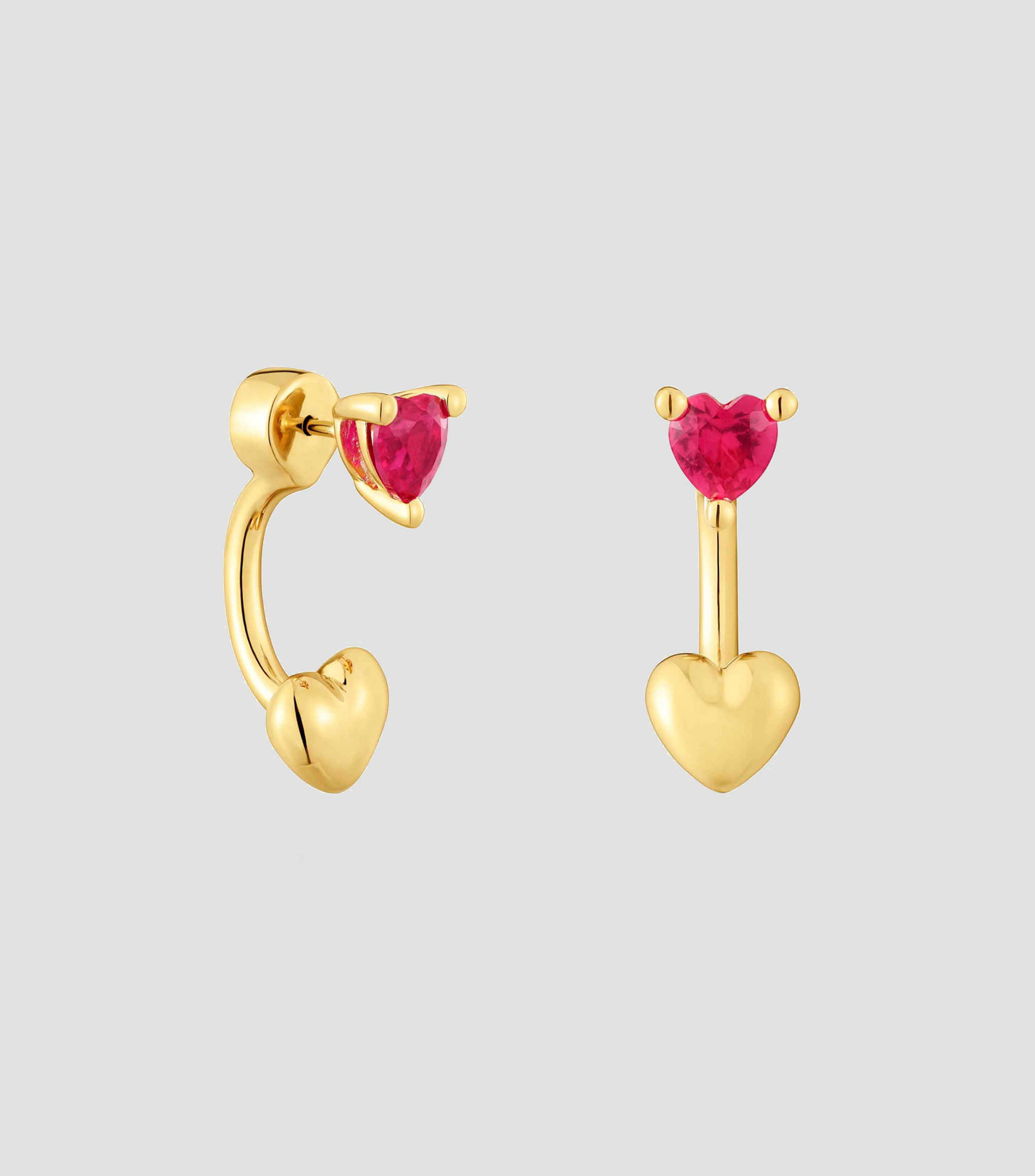 Aretes en Plata Garden Of Love Mujer