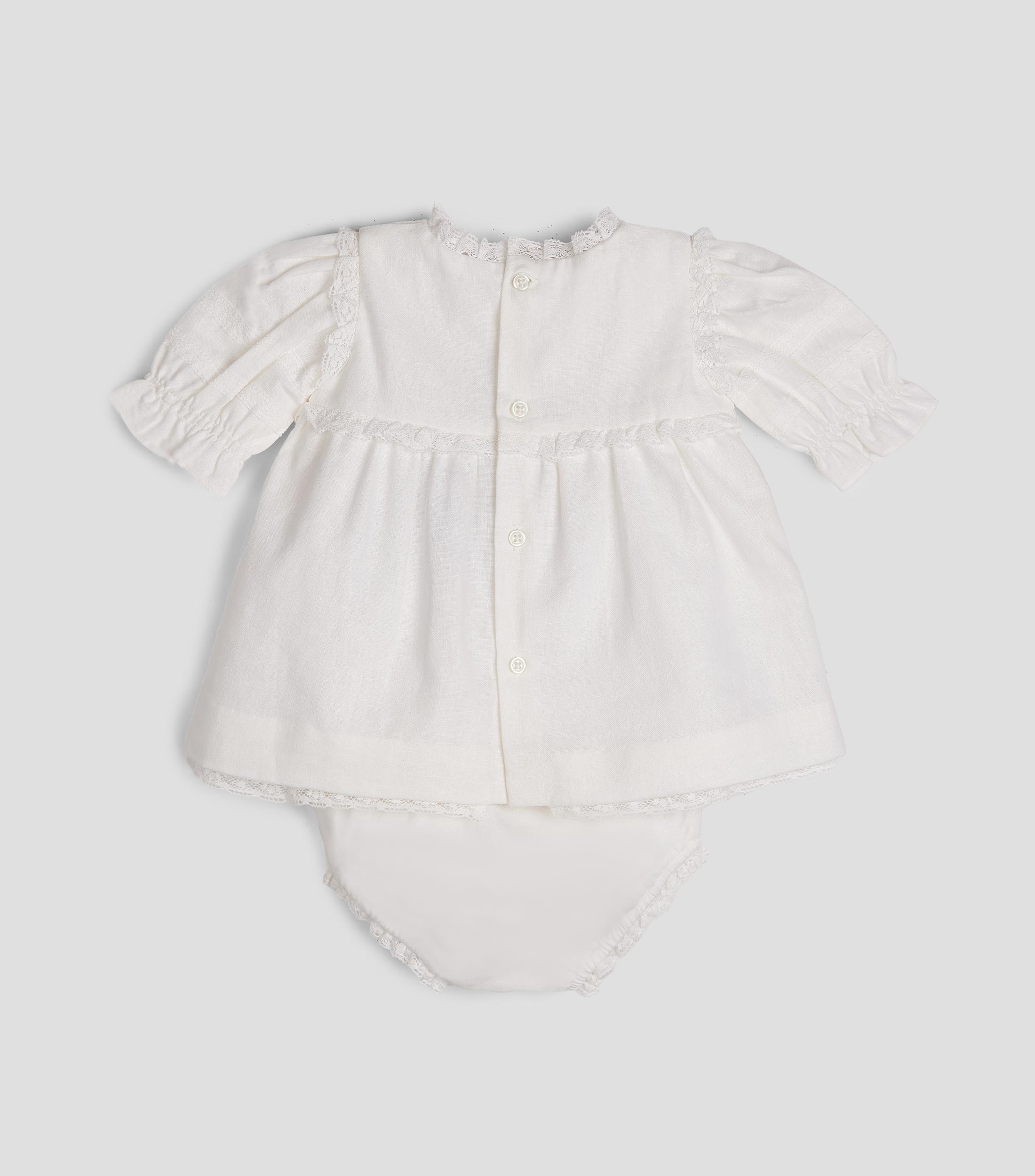 Vestido sólido Bebé