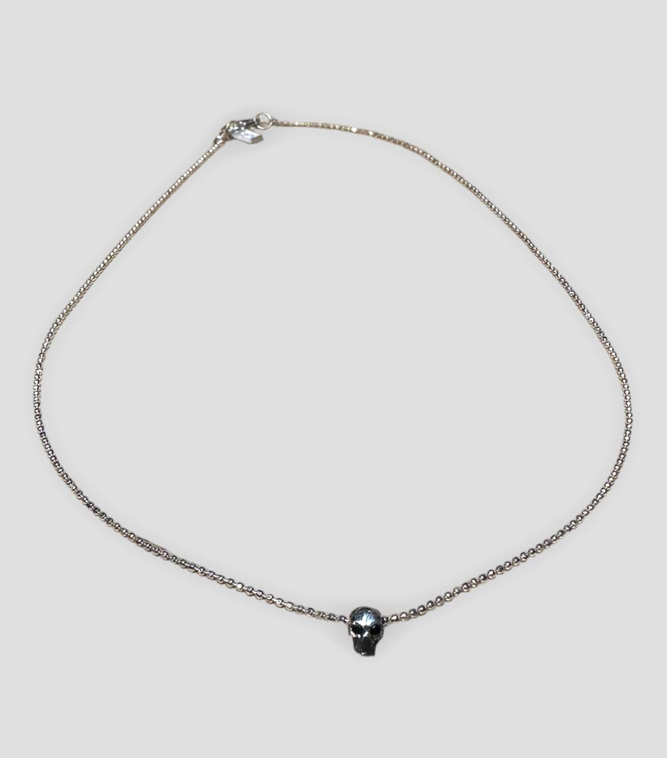 Collar en plata .925 con Calavera Unisex