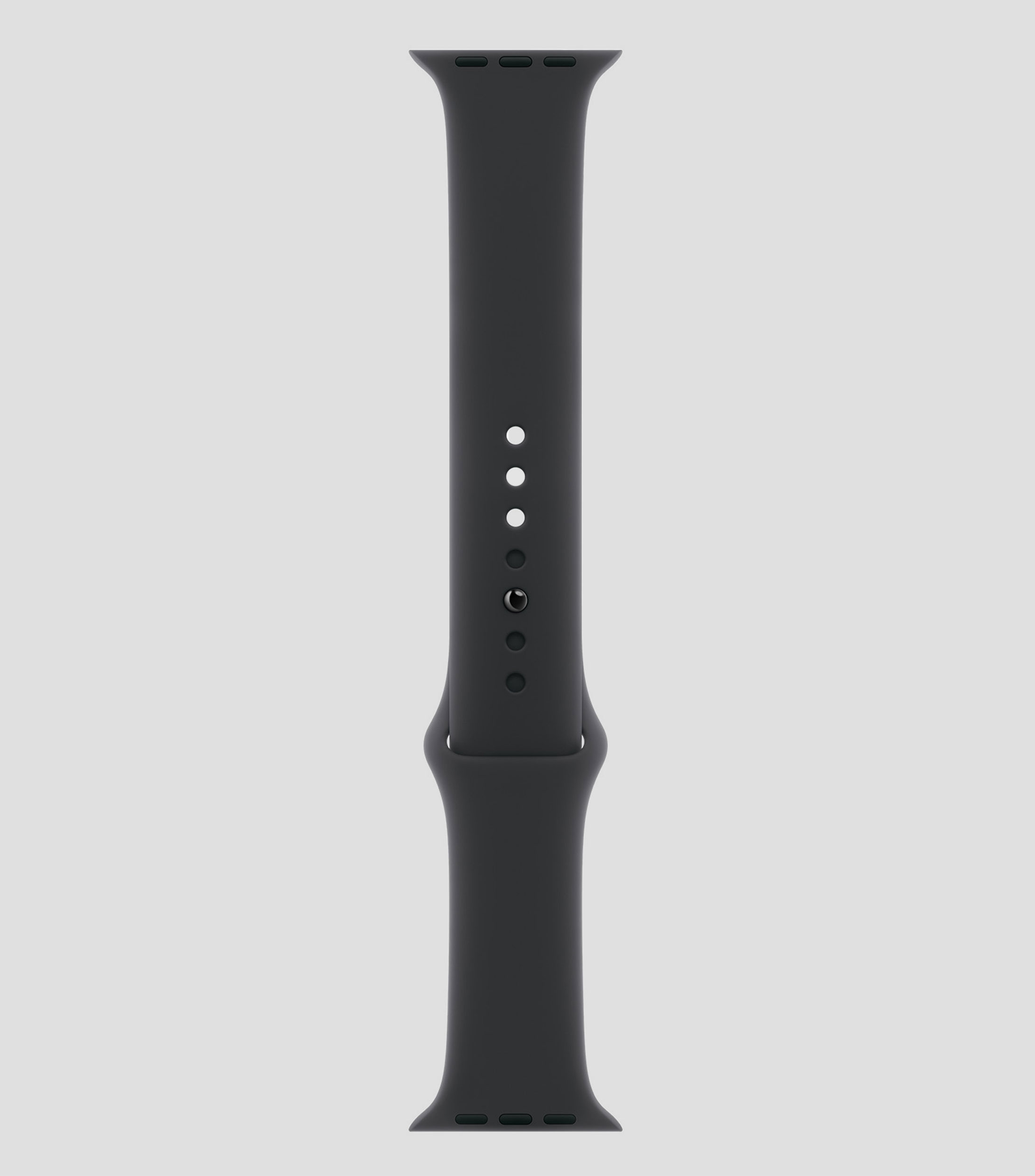 Correa deportiva negra para caja de 46 mm - XL