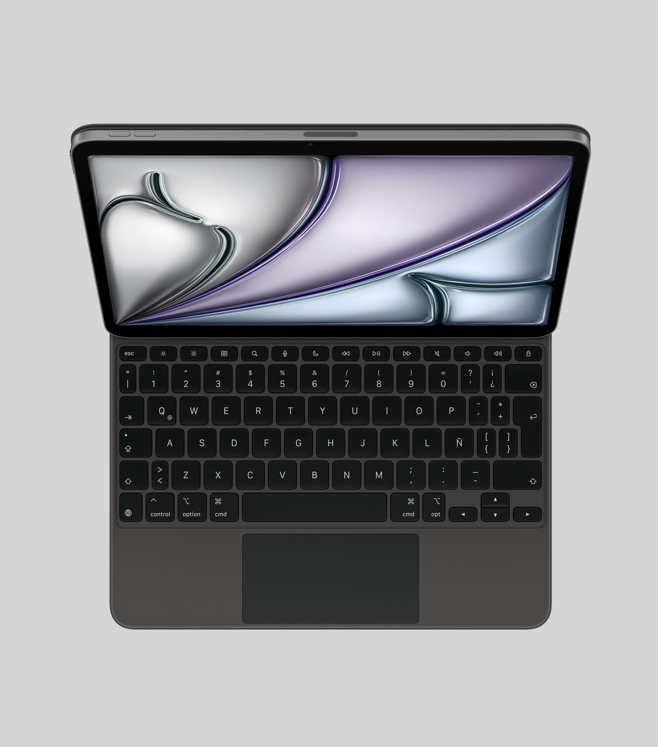 Magic Keyboard para el iPad Air de 11 pulgadas (M3), Español (América Latina), Negro