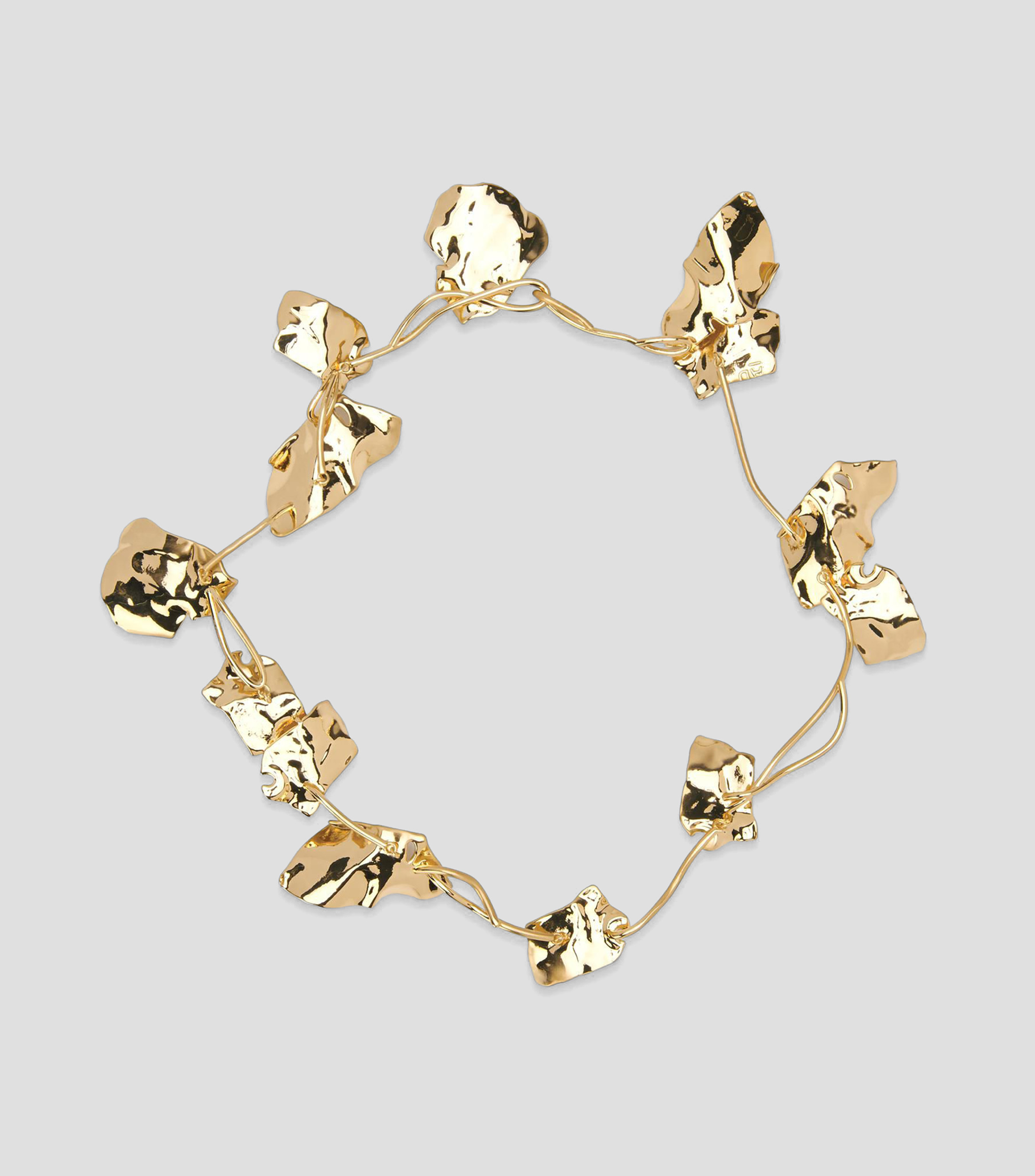 Collar con colgantes abstractos Mujer