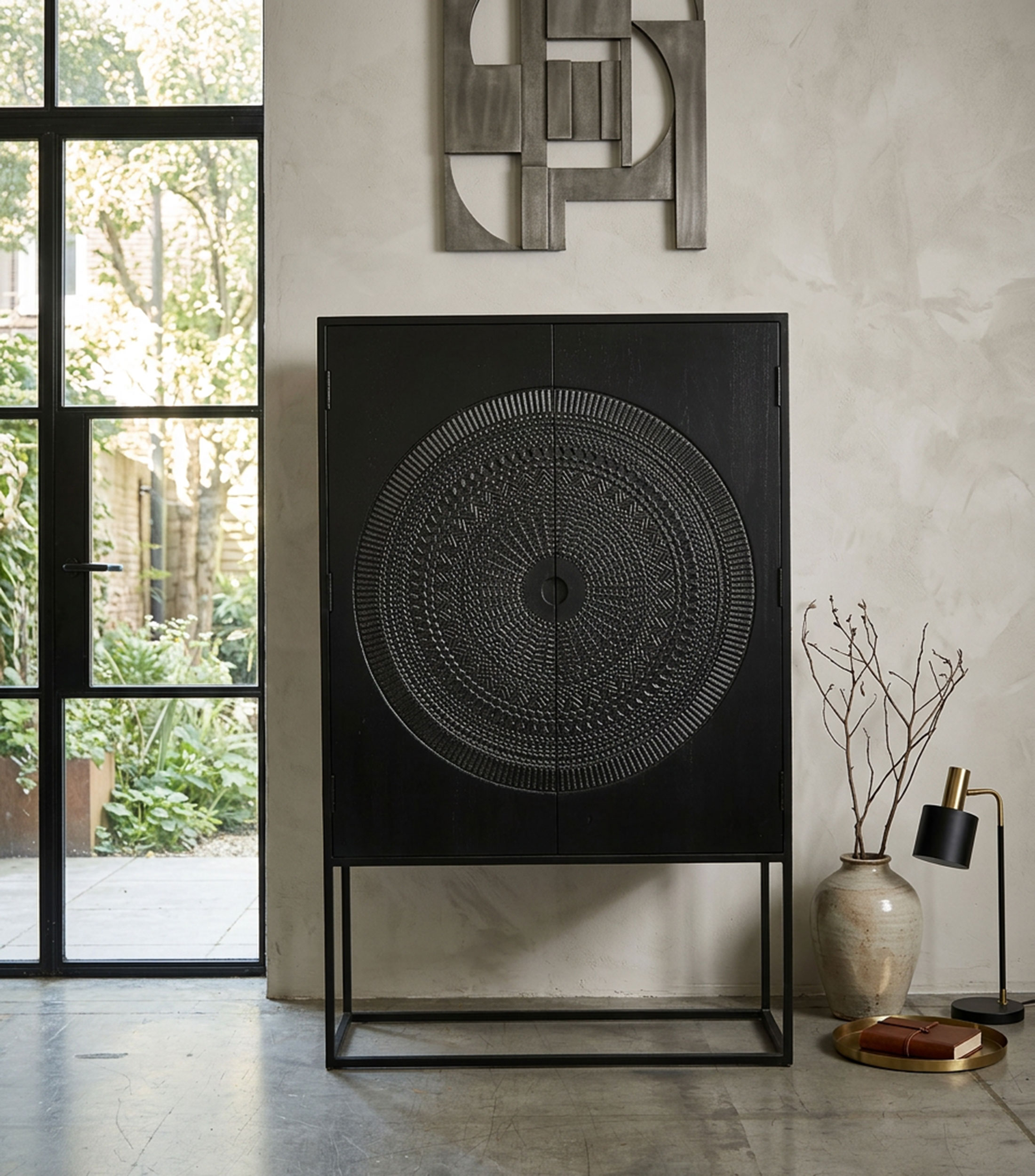 Gabinete Sonu en Metal Verde