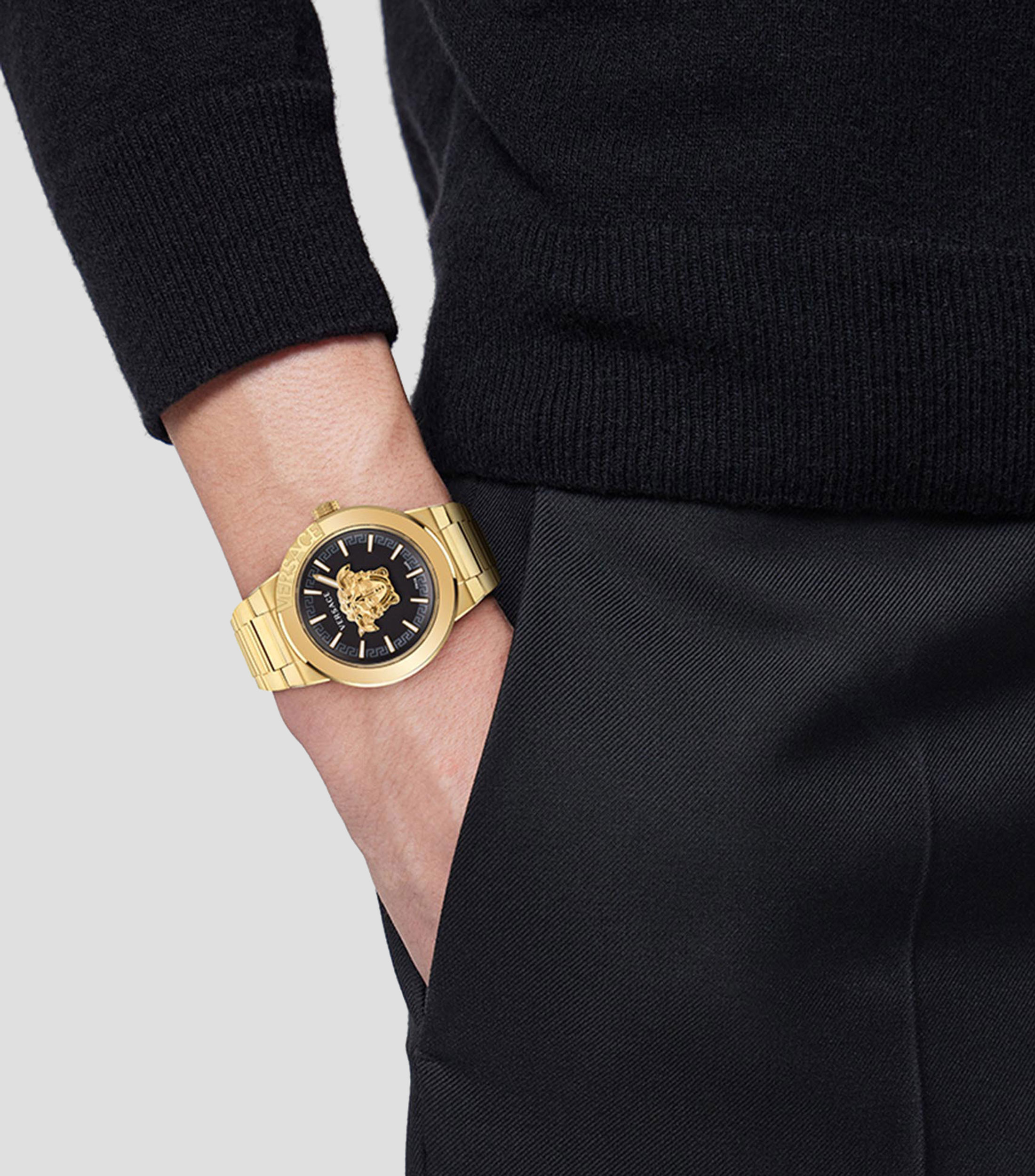 Reloj para Hombre Medusa Infinite Gent de Vestir, Dorado