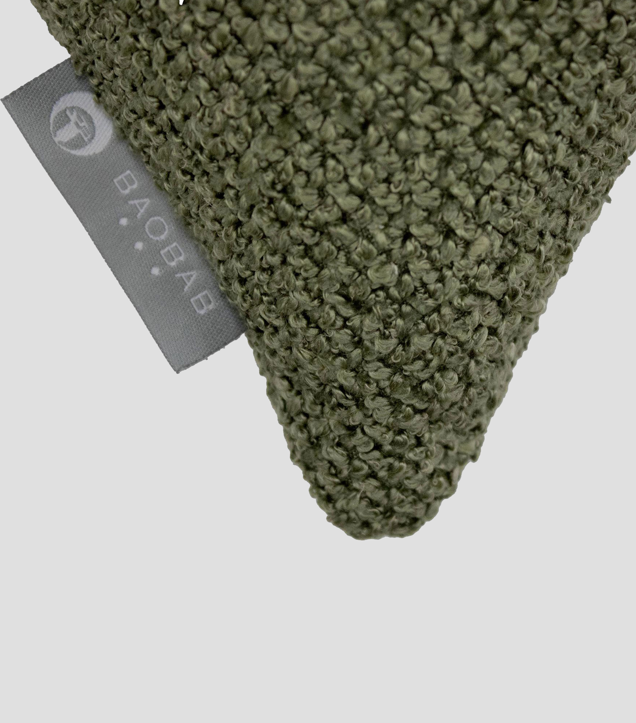 Cojín Decorativo Bouclé Verde