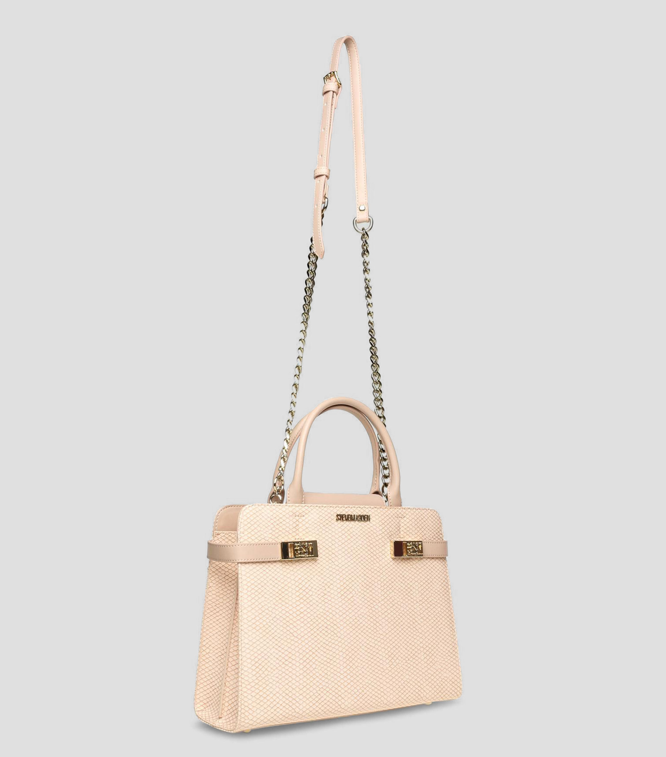 Bolsa satchel animalskin Mujer