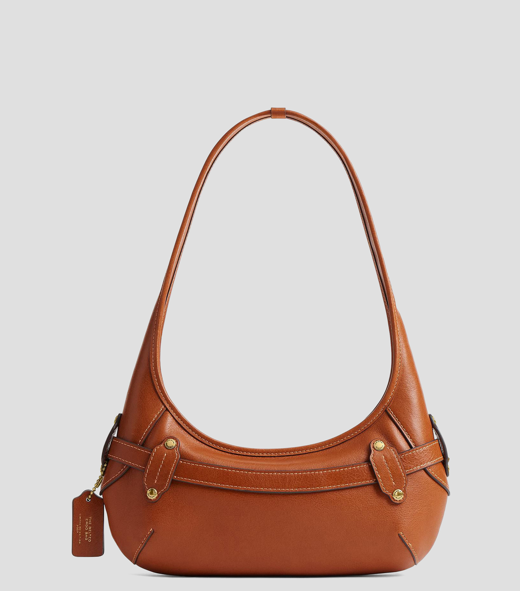 Bolsa shoulder en piel Ergo lisa Mujer