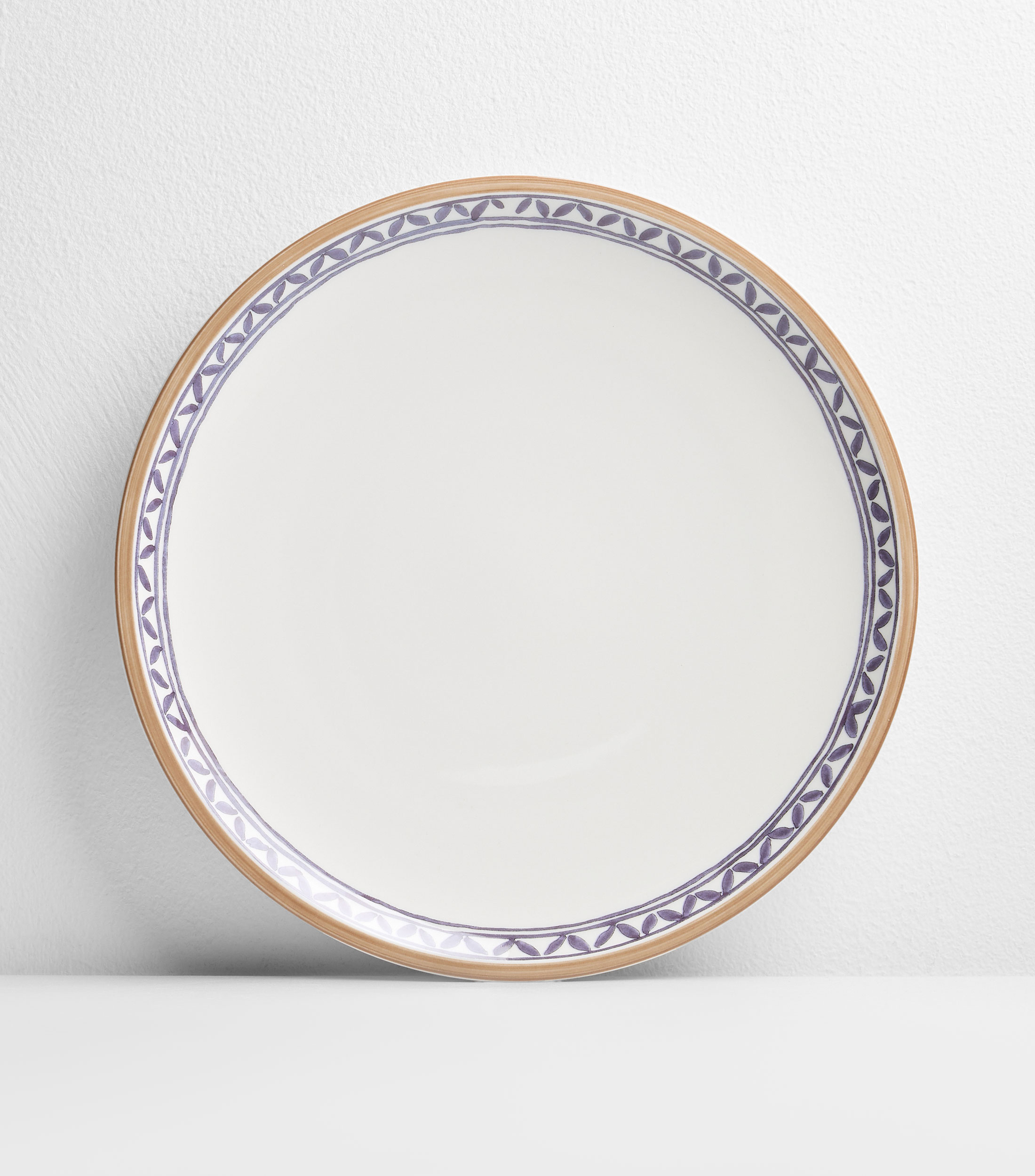 Plato Llano Artesano Lavender mediterraneo