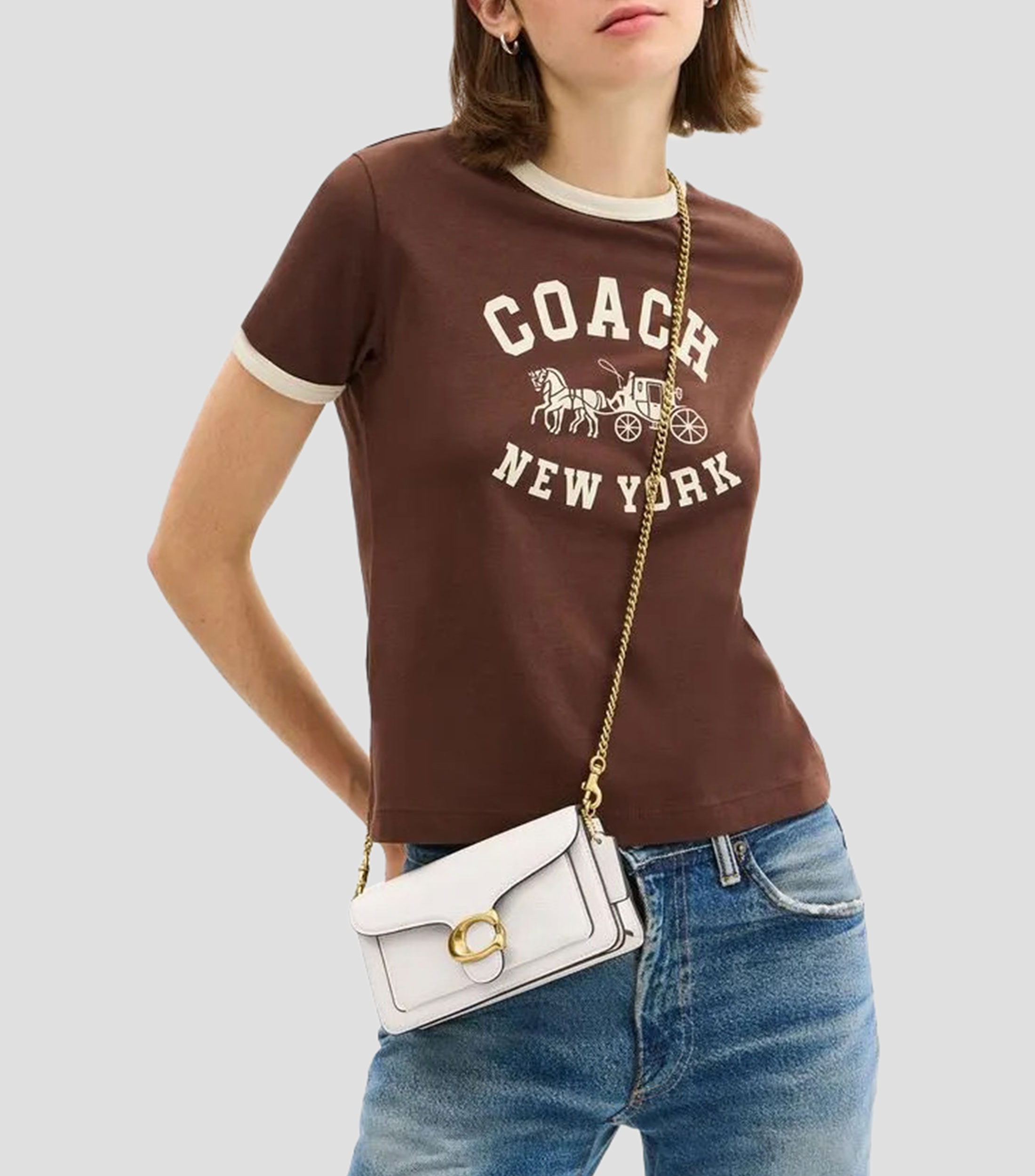 Bolsa Crossbody en piel Mujer
