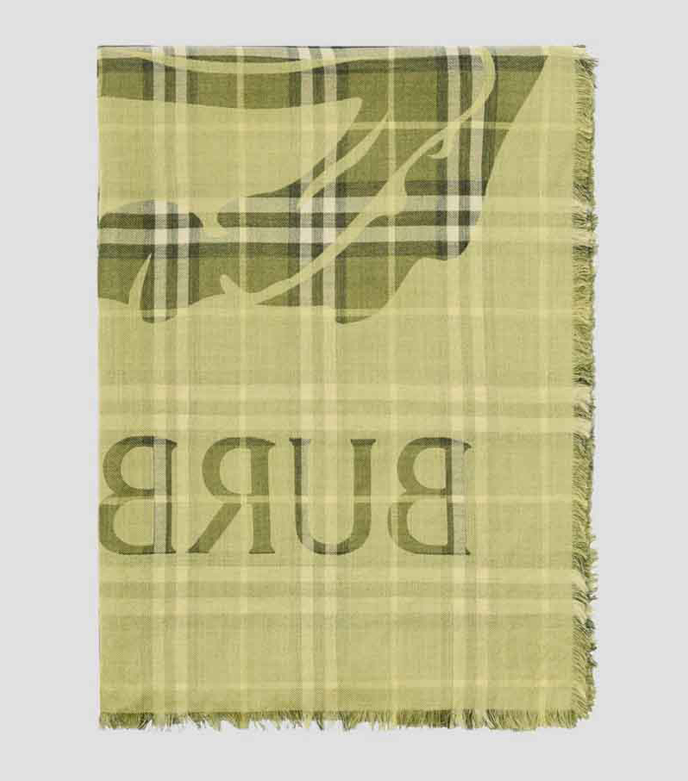 Pañuelo verde con cuadros Unisex