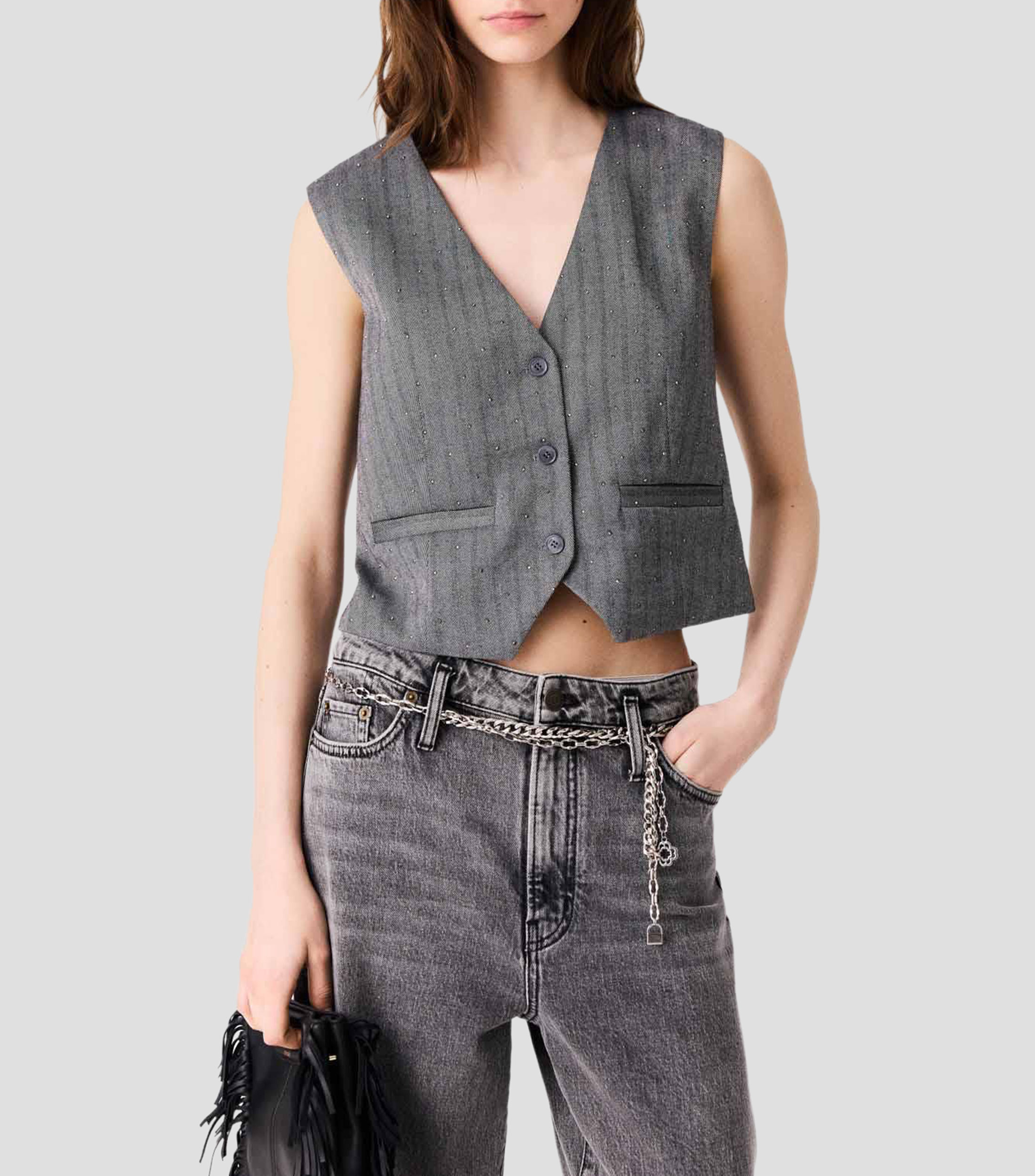 Chaleco formal Mujer