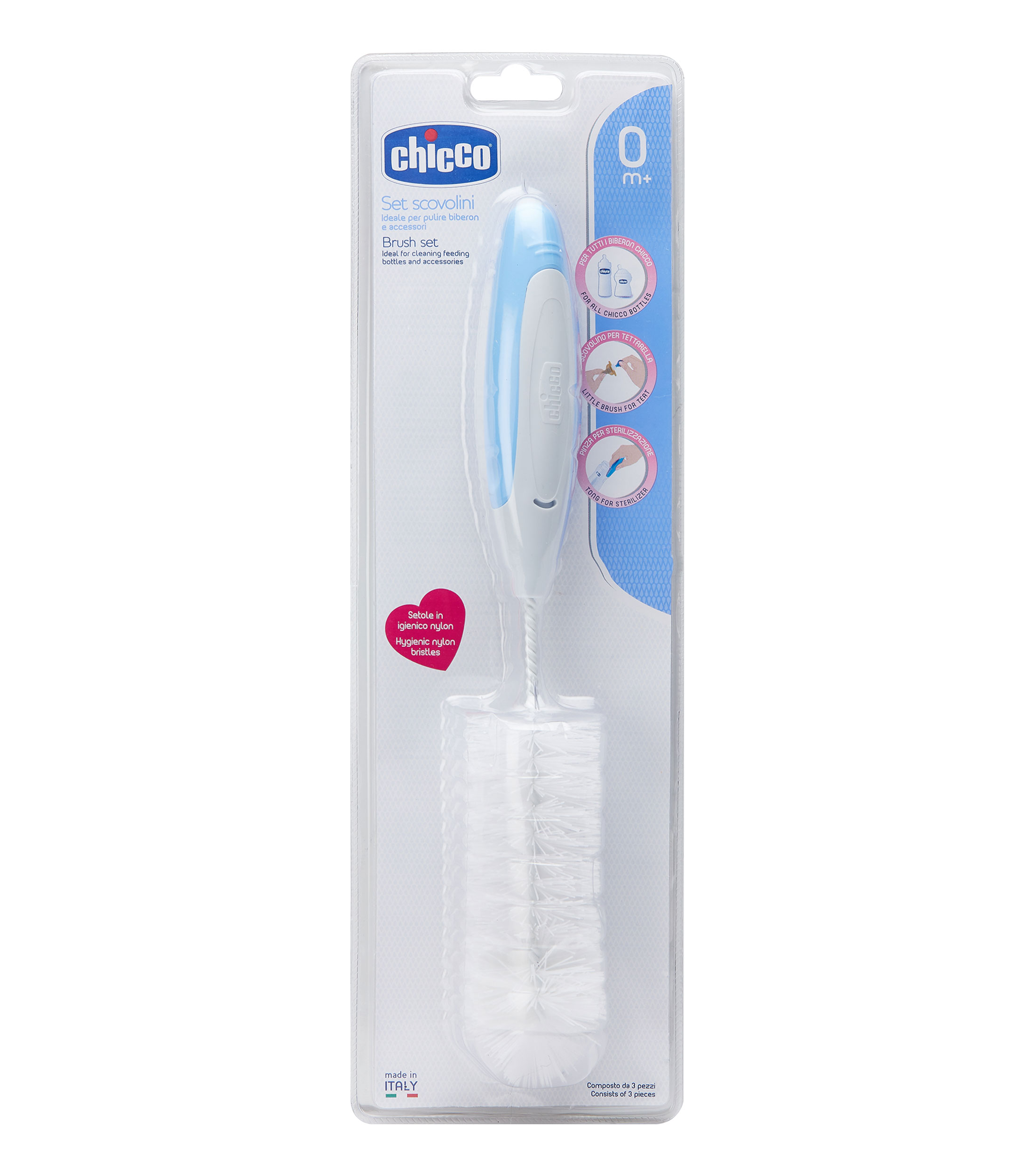 Cepillo para biberon y accesorios