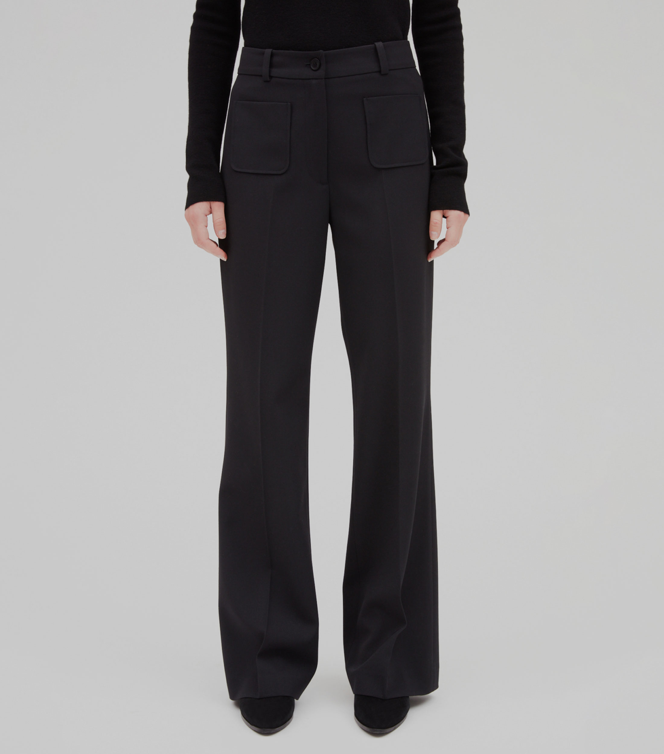 Pantalón acampanado Mujer