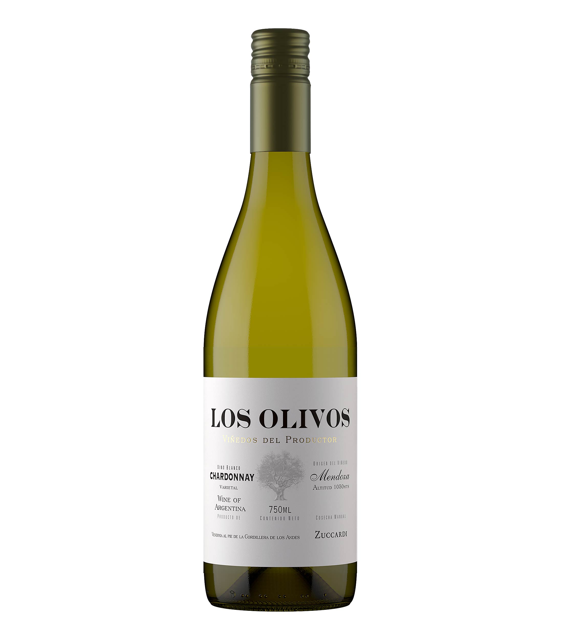 Vino Blanco Chardonnay, 750 ml