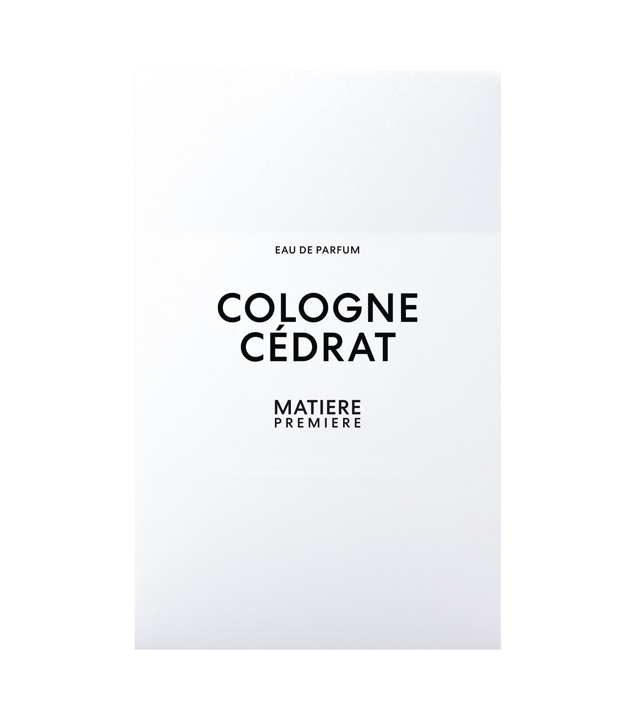 Perfume Cologne Cédrat, Eau de Parfum 100 ml Unisex