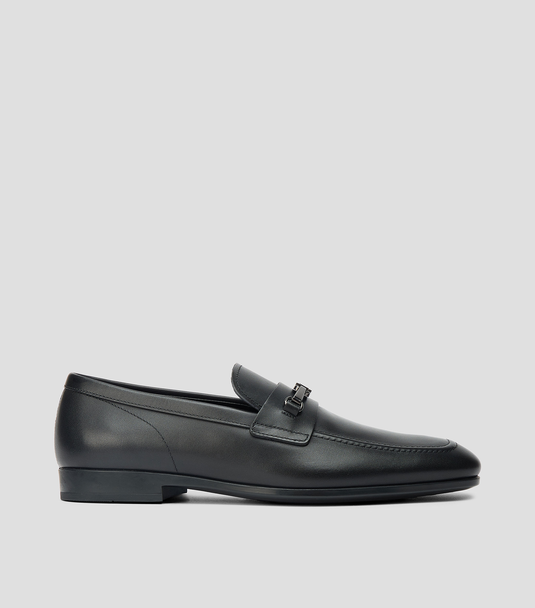 Mocasines en piel Hombre