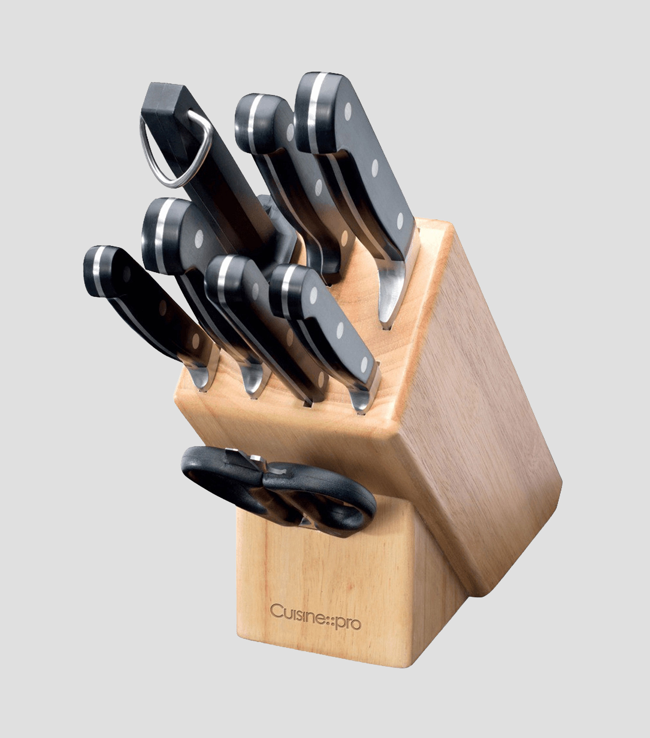 Set de cuchillos 9 piezas Sable en acero