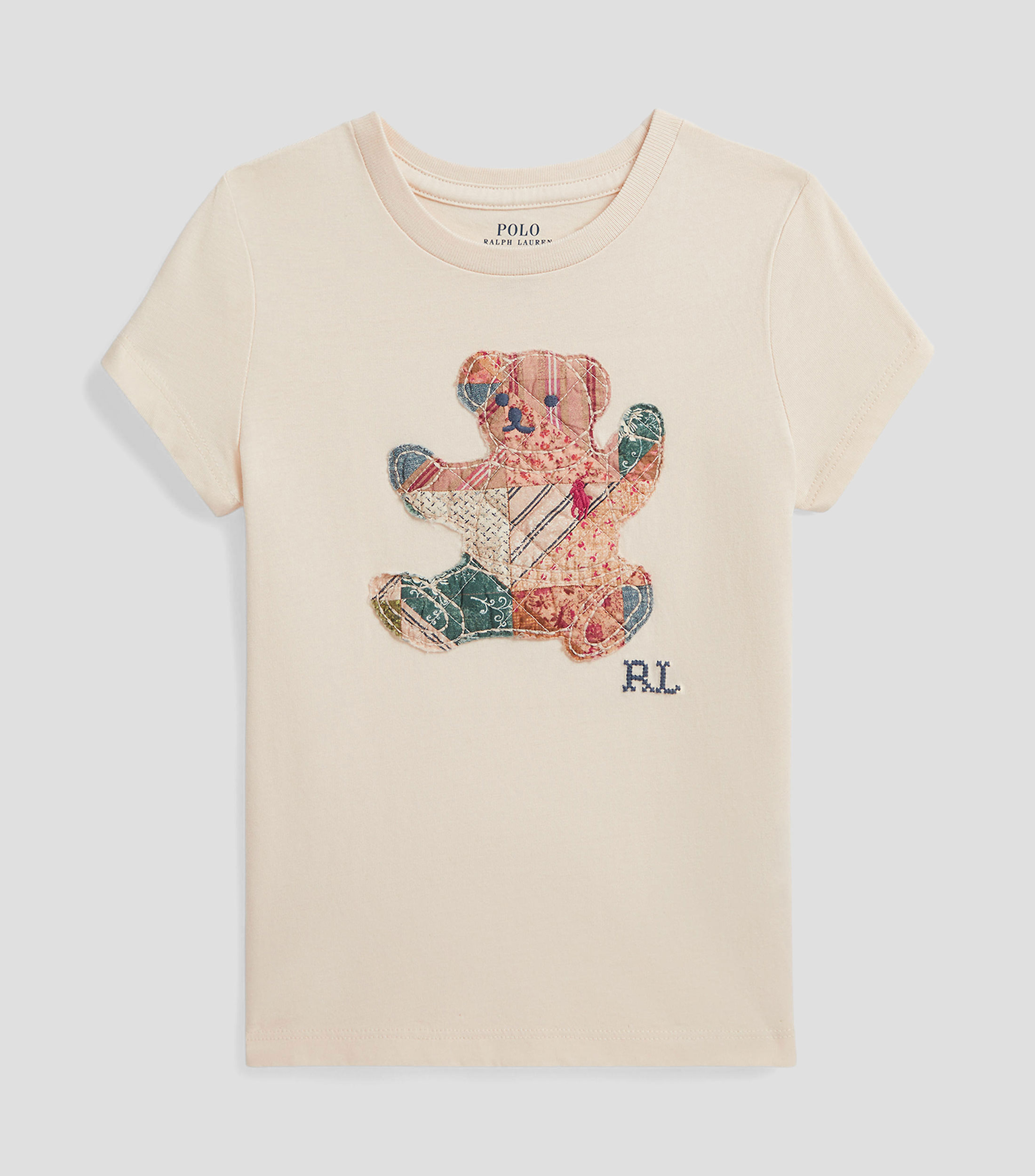 Playera cuello redondo manga corta estampada Bebé