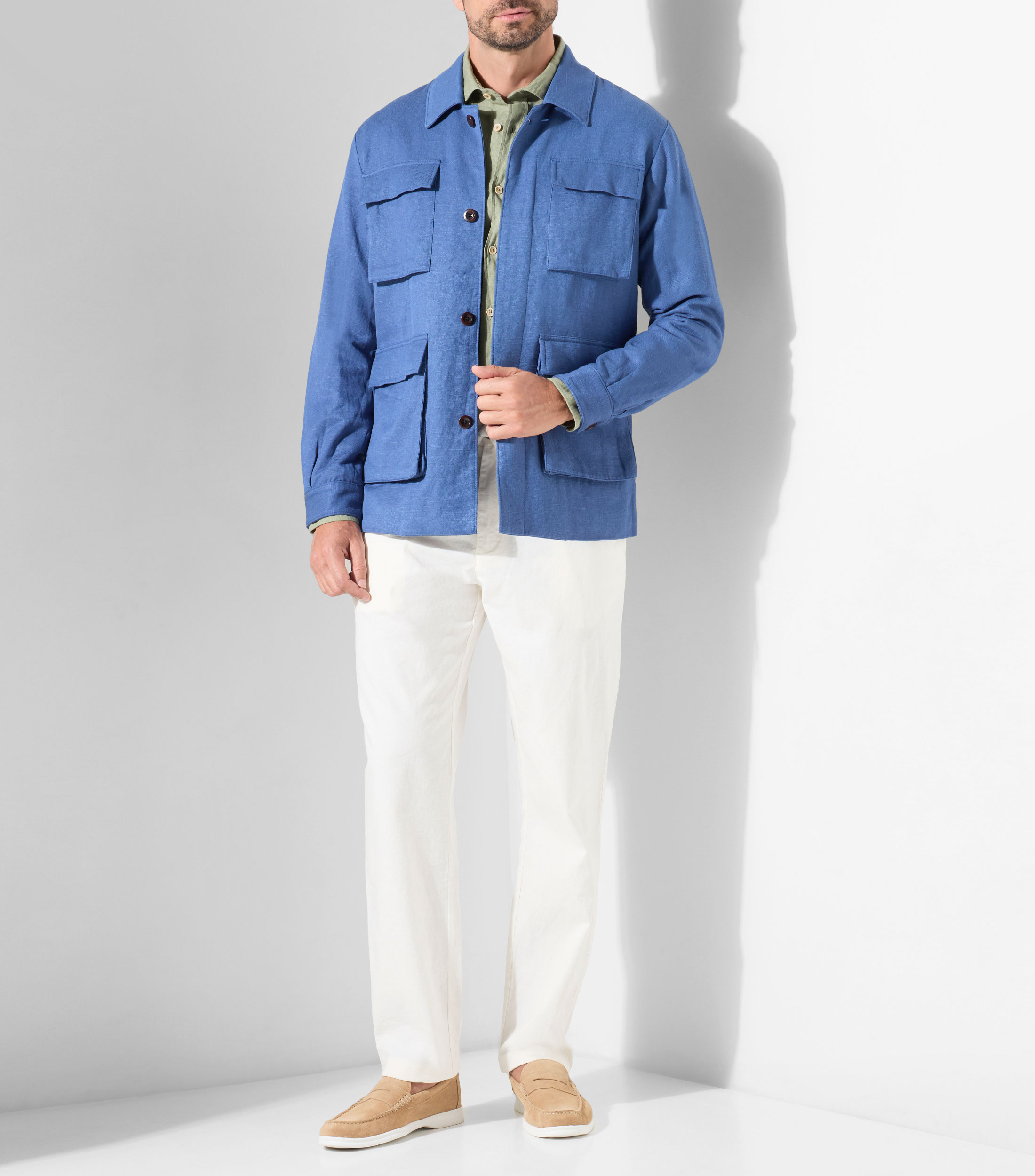Blazer liso Hombre