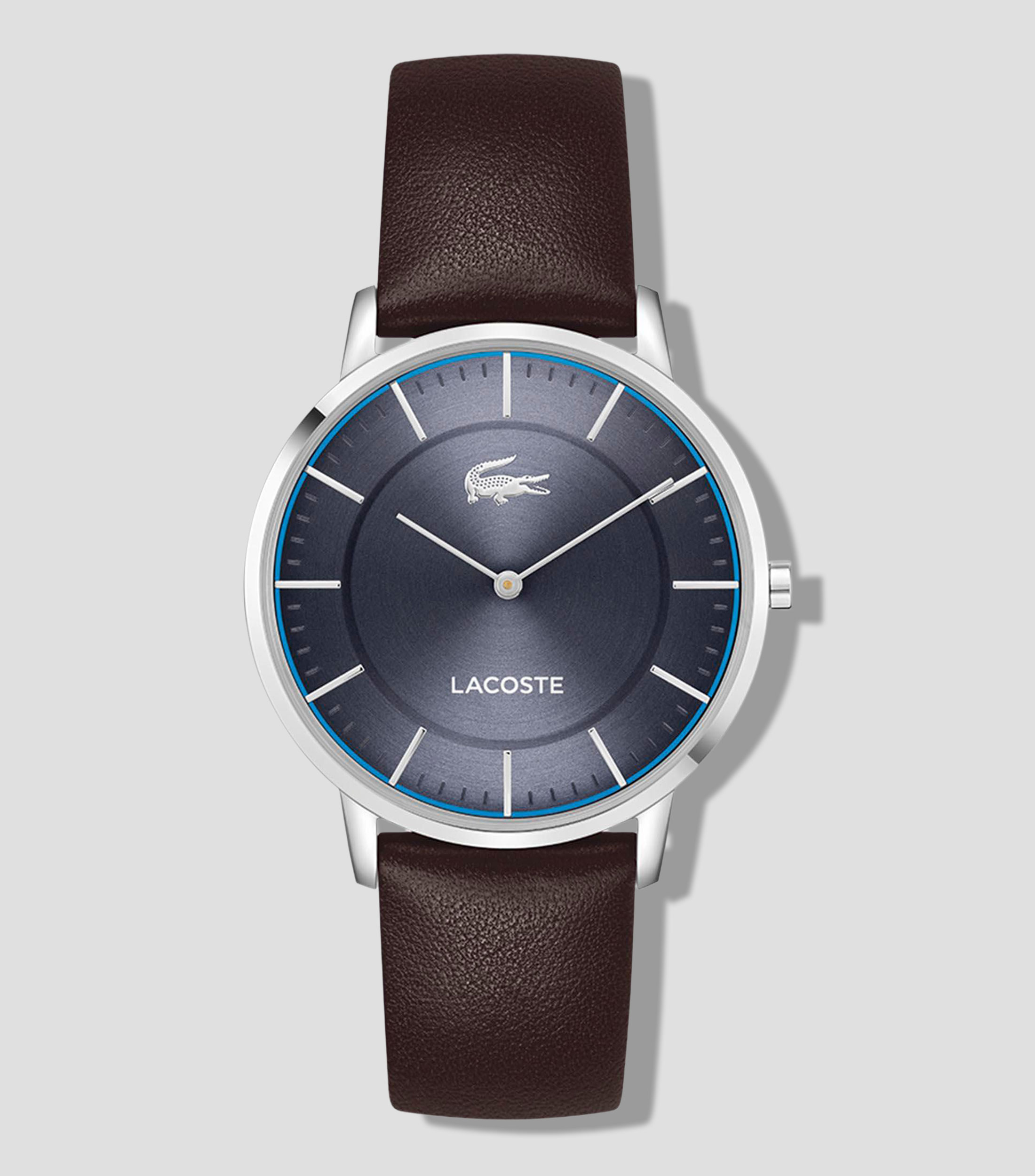 Reloj para Hombre Crocorigin Casual Azul, Plateado
