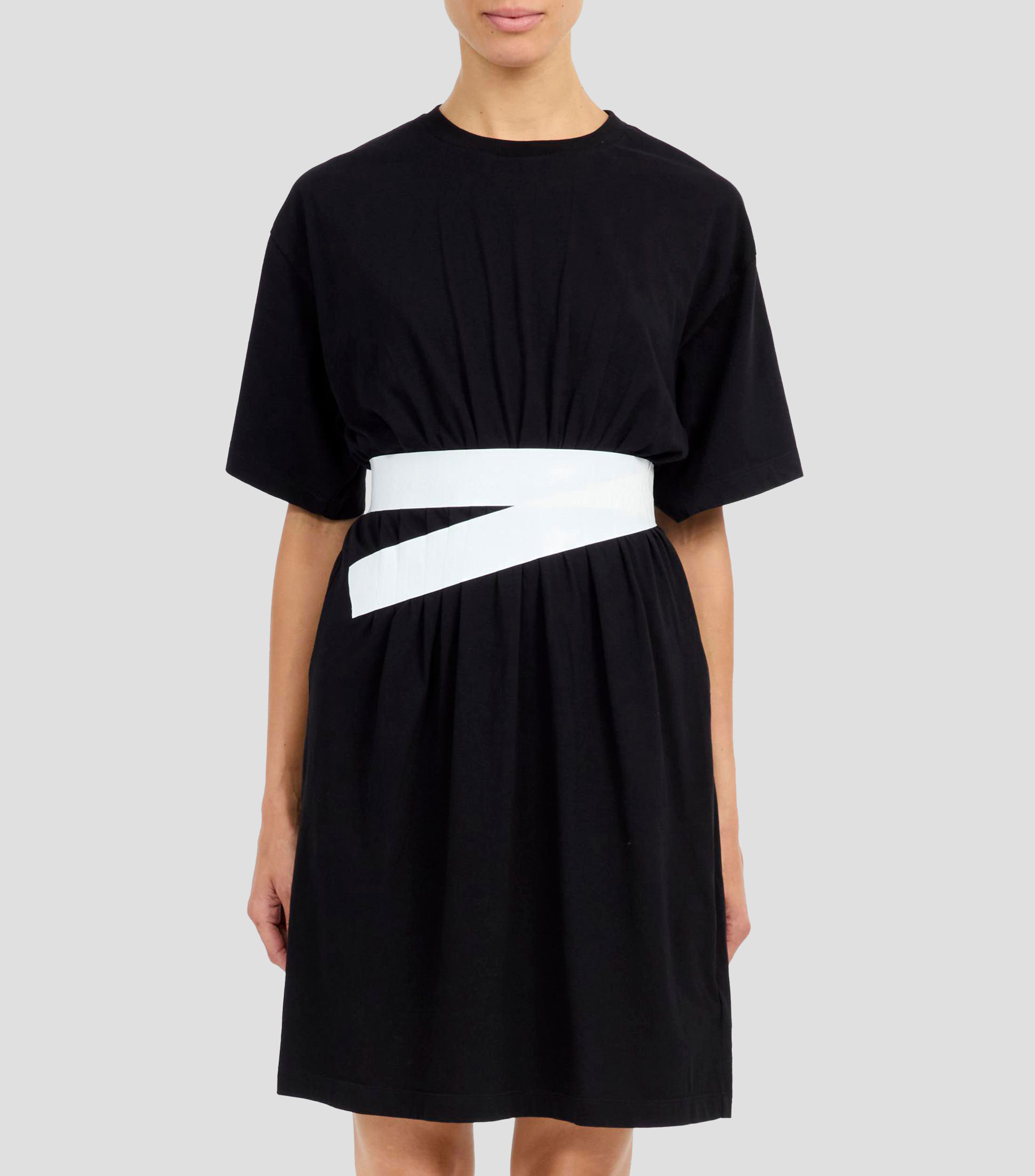 Vestido mini liso Mujer
